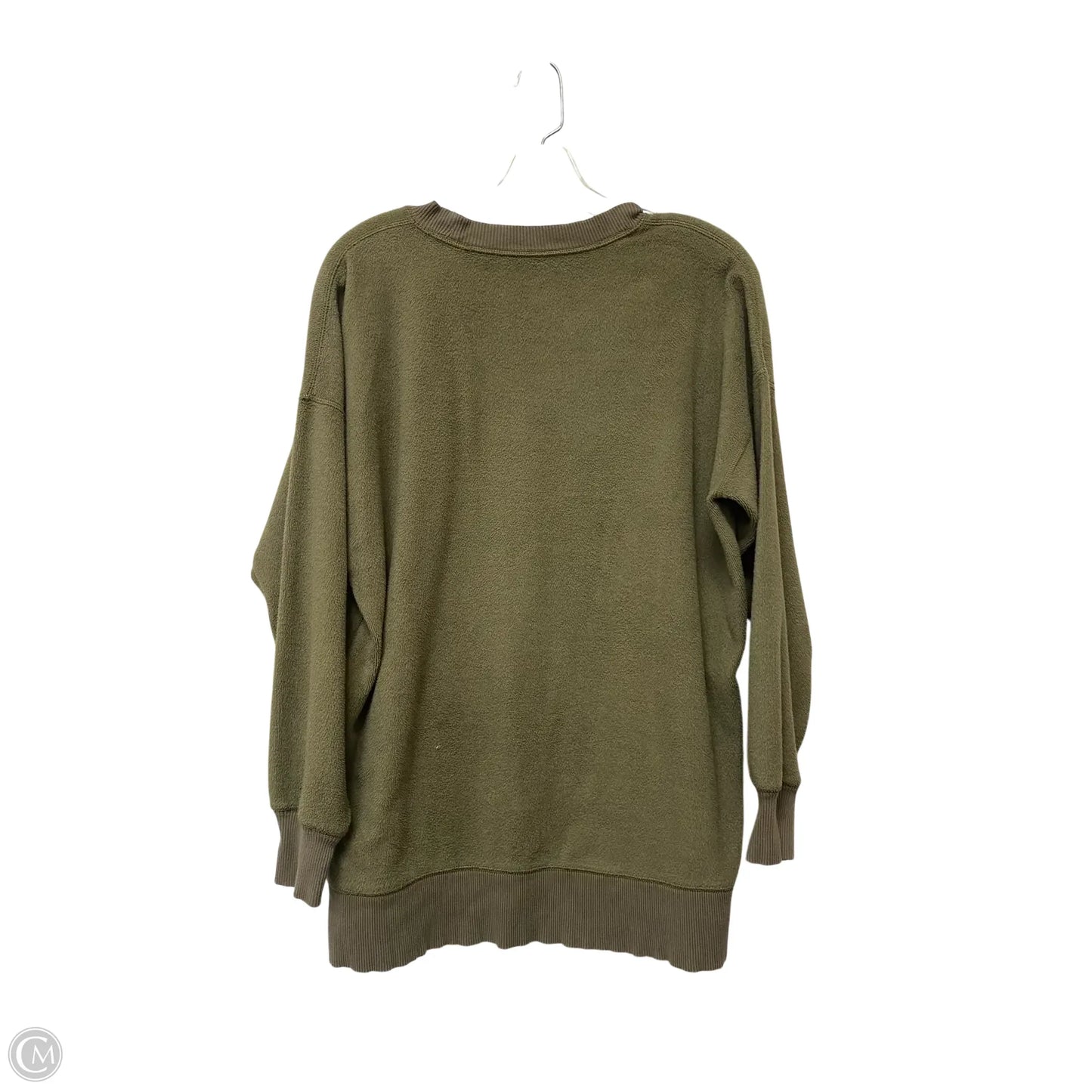 Sweatshirt Crewneck By Aerie In Green, Size: Xs