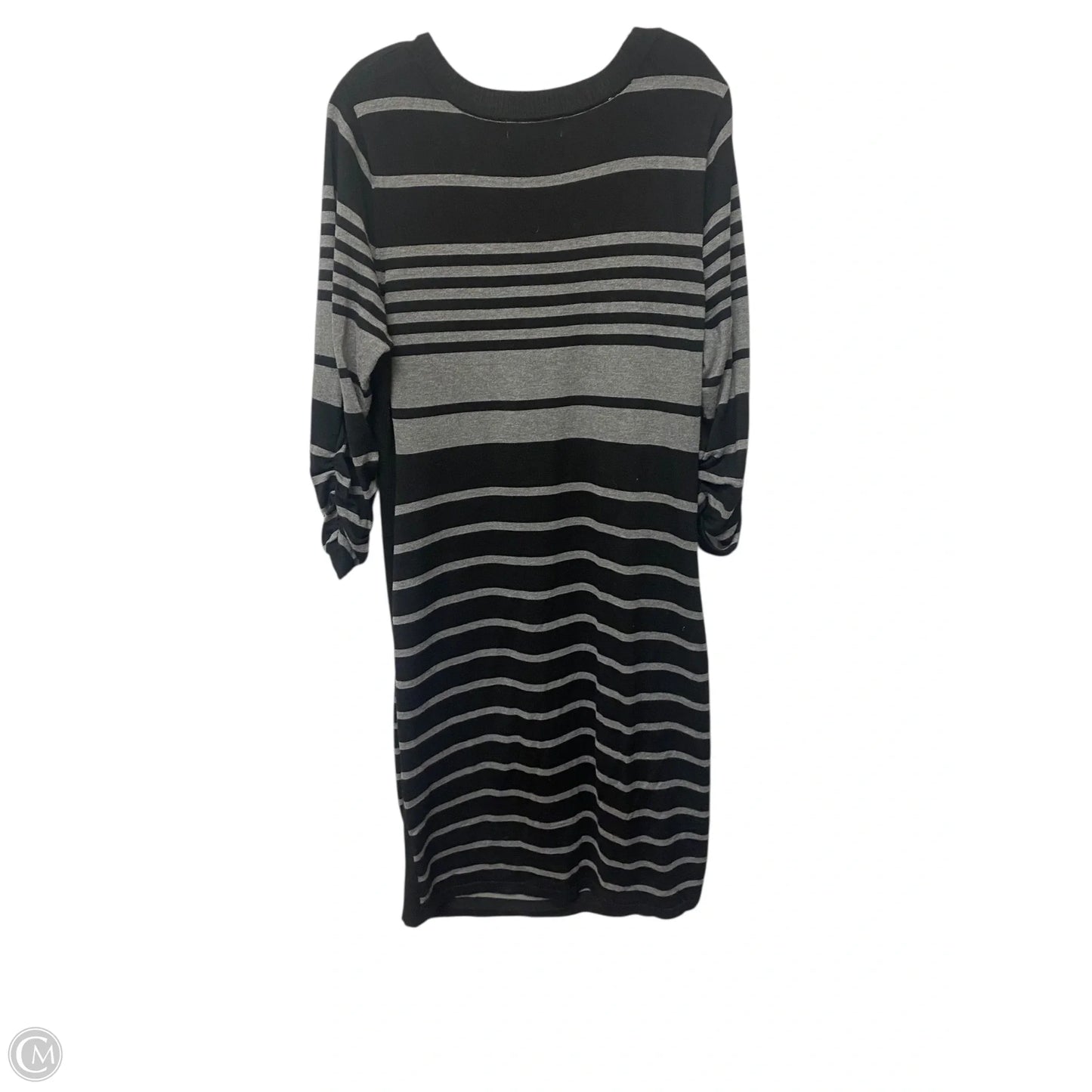 Dress Casual Midi By Pink Rose In Striped Pattern, Size: 2x