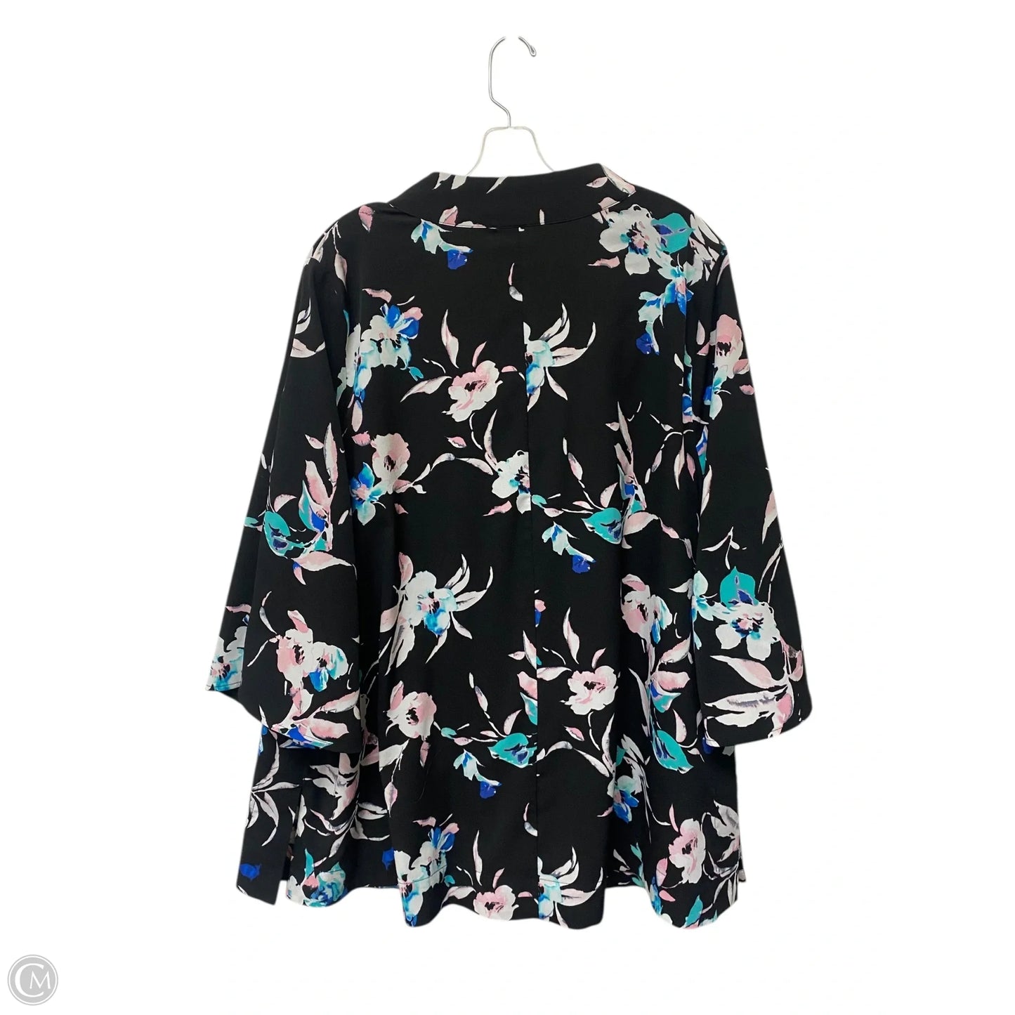 Top Long Sleeve Basic By Lane Bryant In Multi-colored, Size: 18