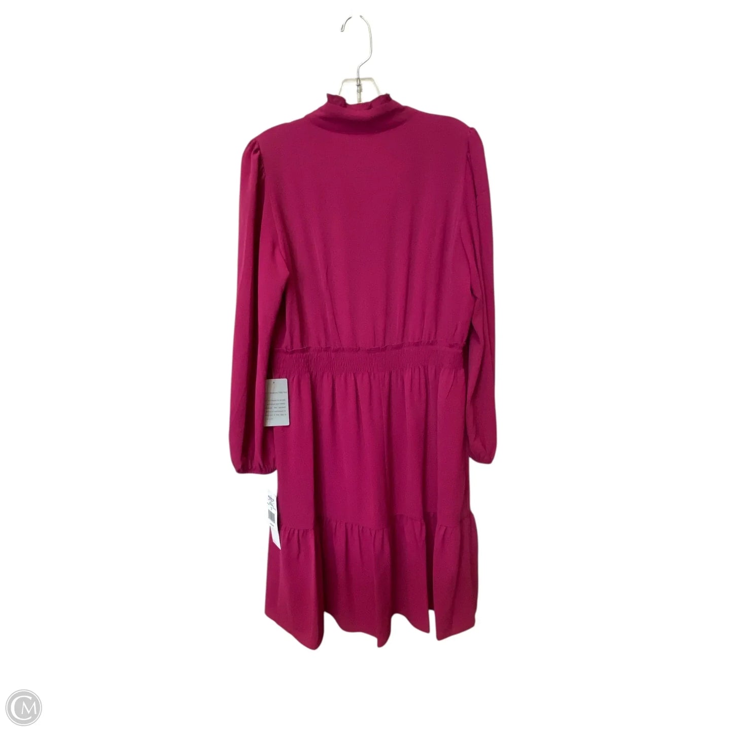 Dress Casual Midi By London Times In Pink, Size: 10