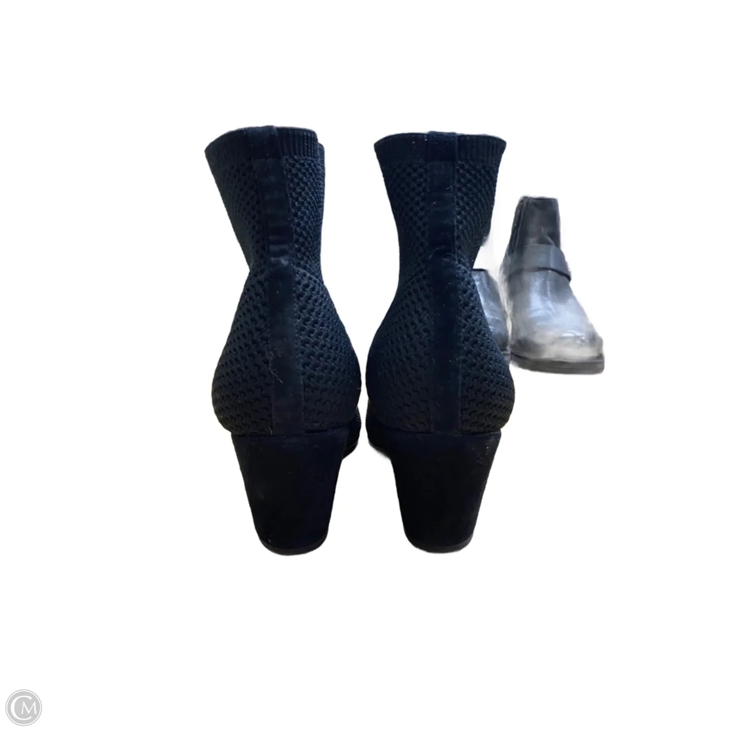 Boots Ankle Heels By Eileen Fisher In Black, Size: 7