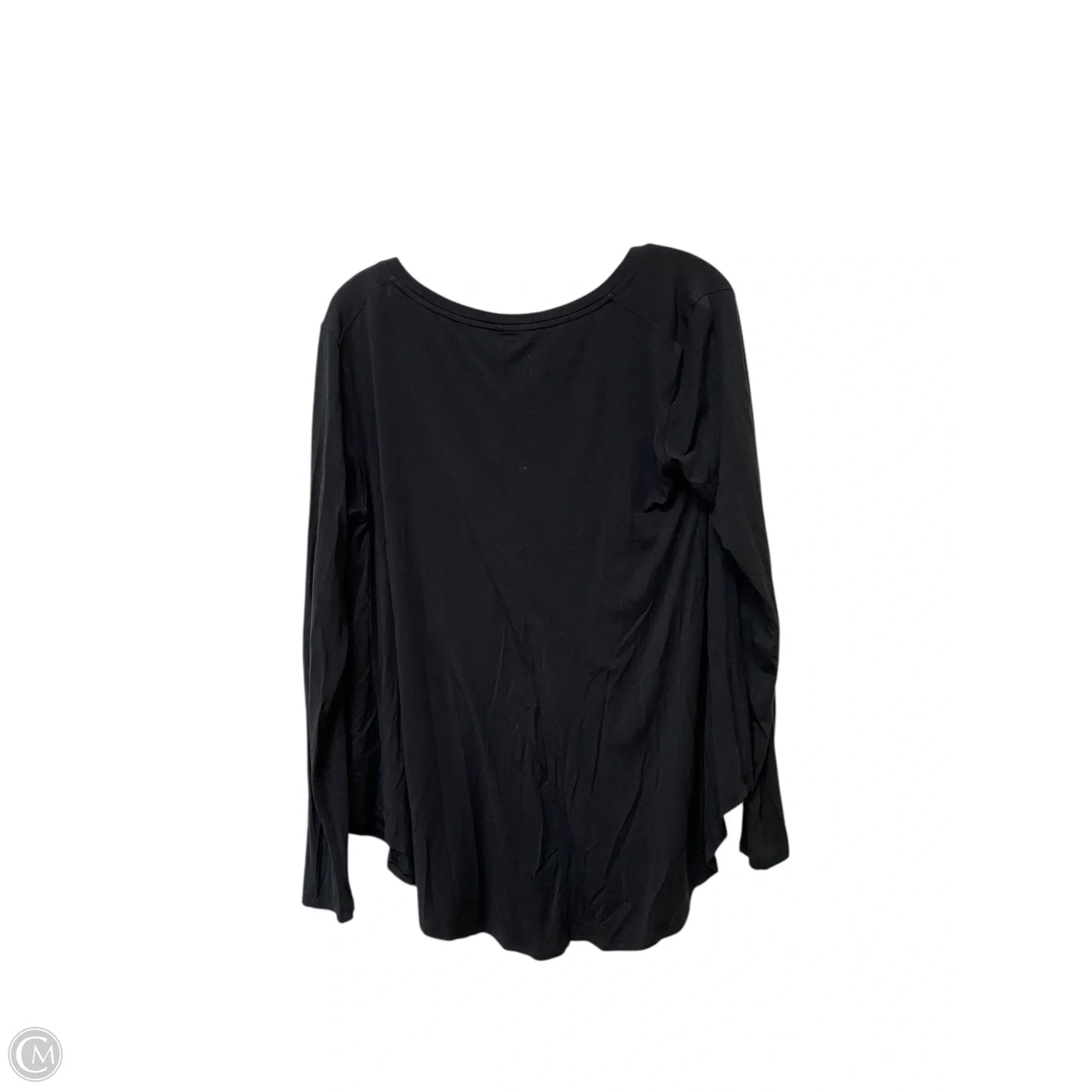 Athletic Top Long Sleeve Crewneck By Lululemon In Black, Size: 6
