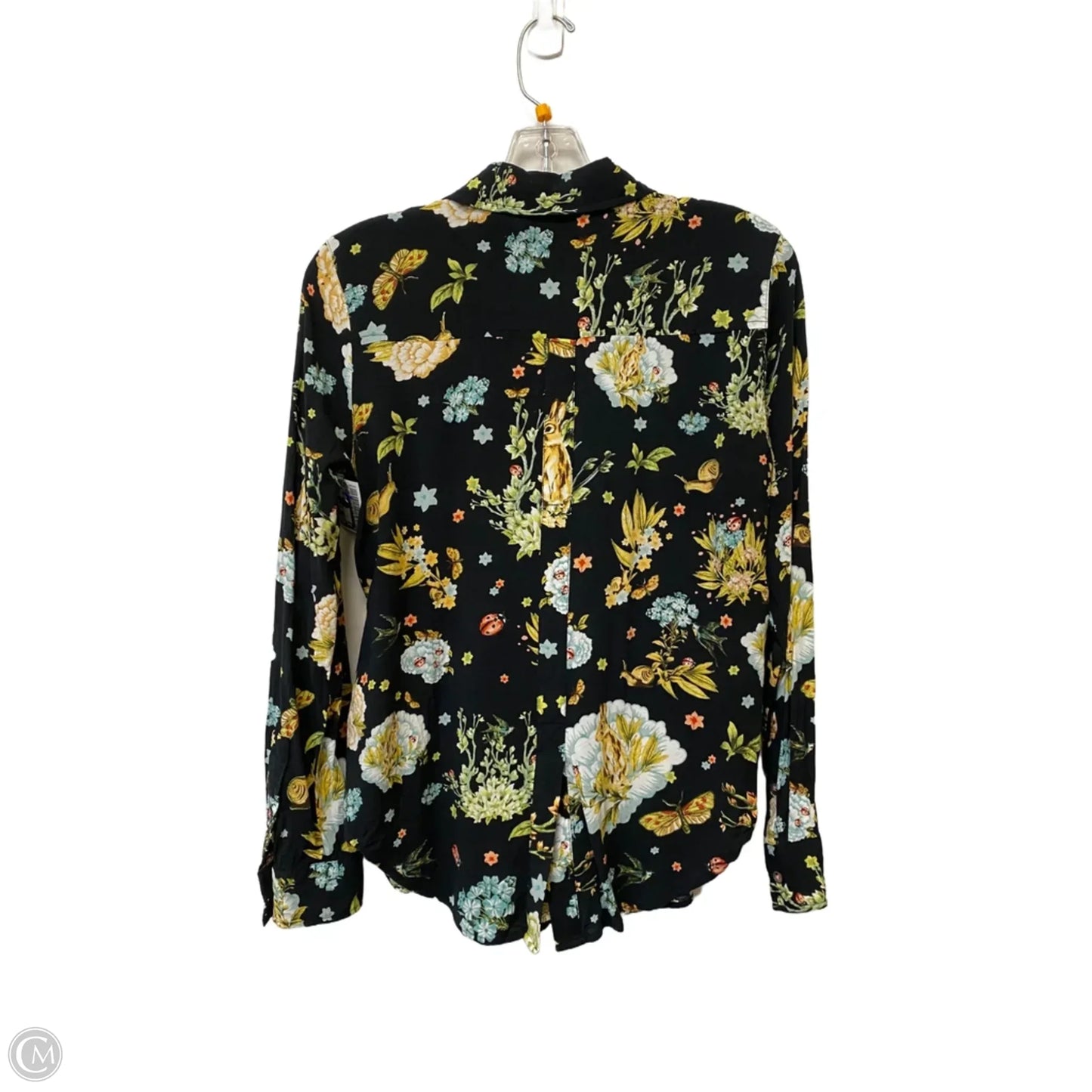 Top Long Sleeve By Maeve In Floral Print, Size: 6