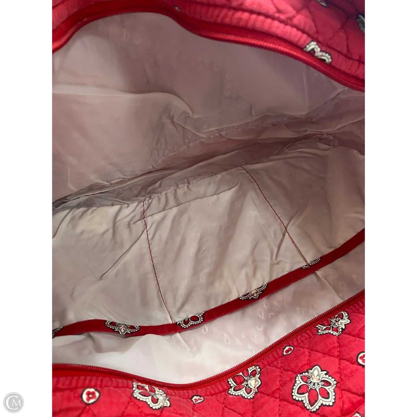 Handbag By Vera Bradley, Size: Large