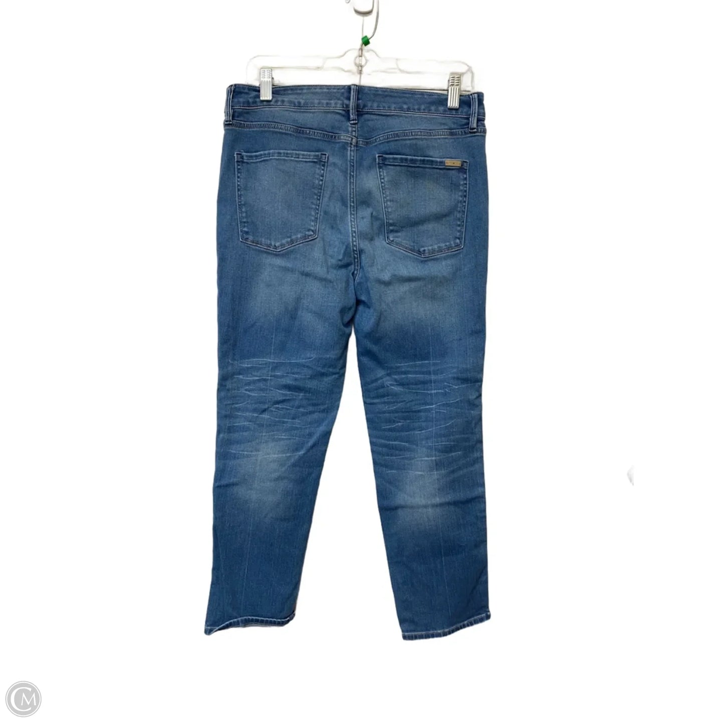 Jeans Straight By White House Black Market In Blue Denim, Size: 8