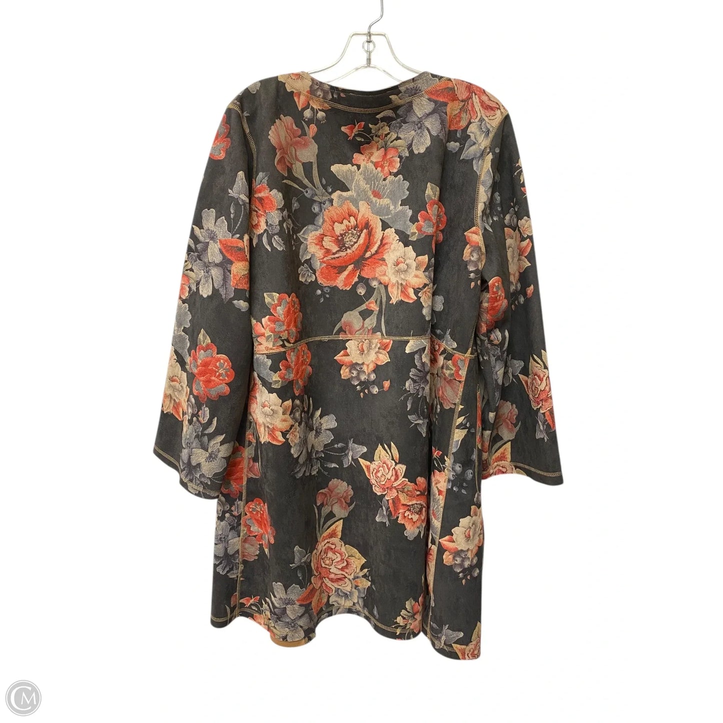 Cardigan By Cme In Floral Print, Size: Osfm