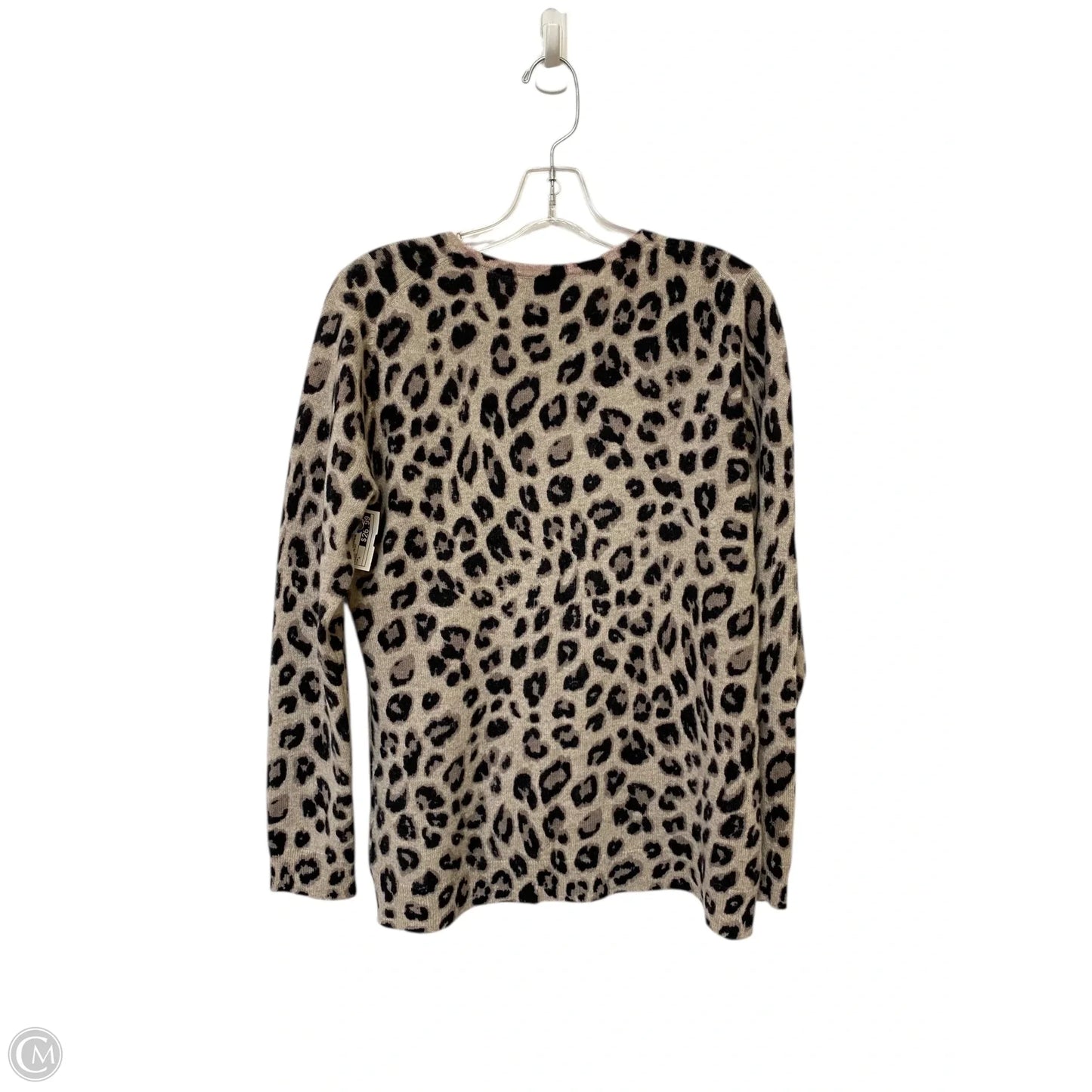 Sweater Cashmere By Charter Club In Animal Print, Size: L