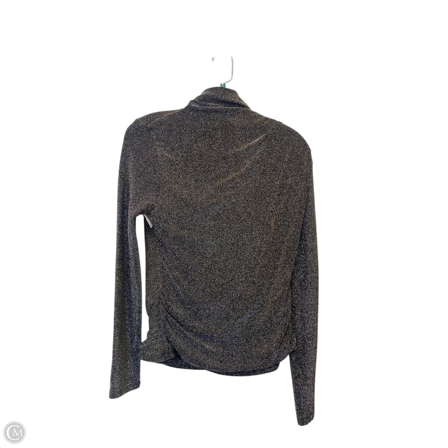 Top Long Sleeve By White House Black Market In Gold, Size: S