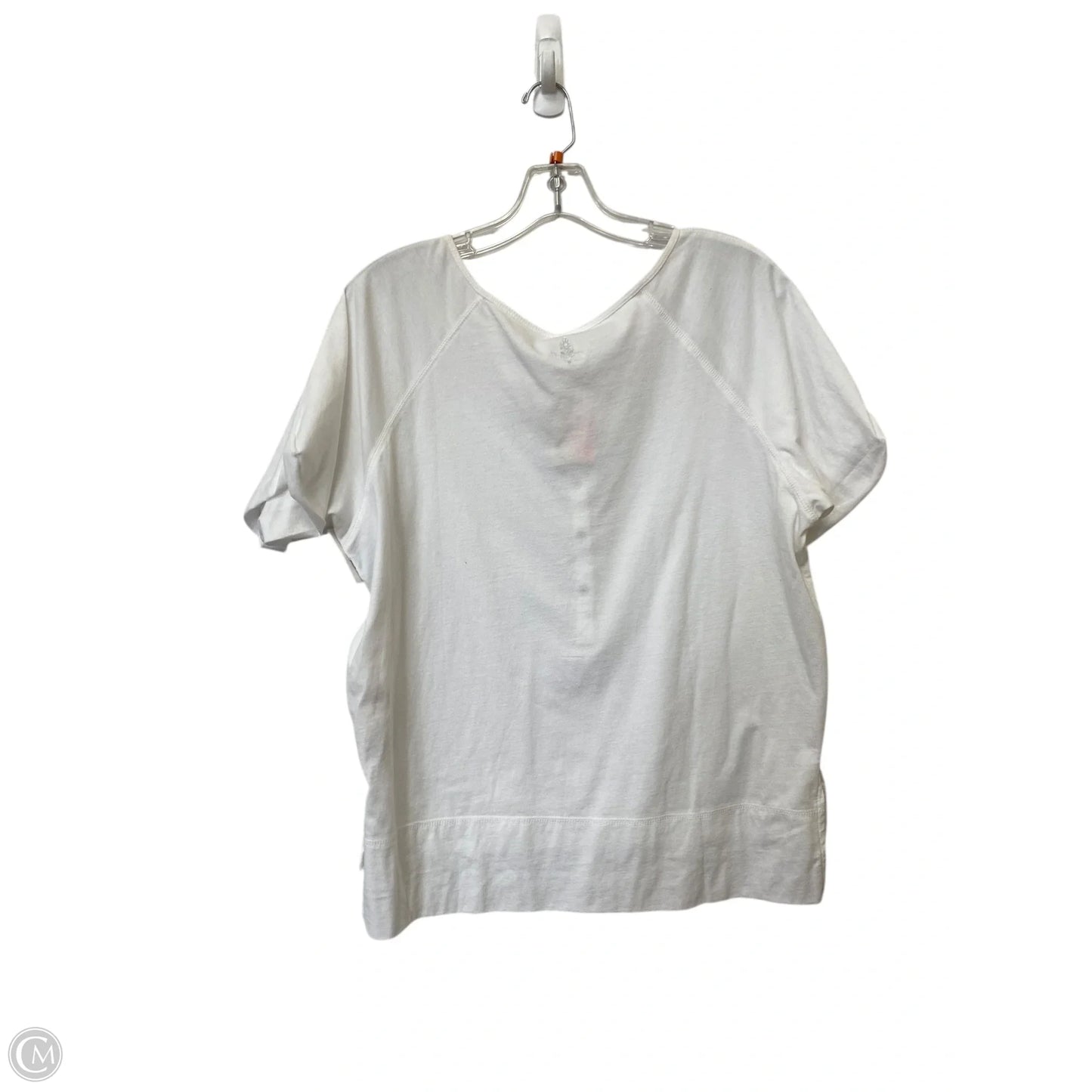 Top Short Sleeve Basic By Free People In White, Size: S