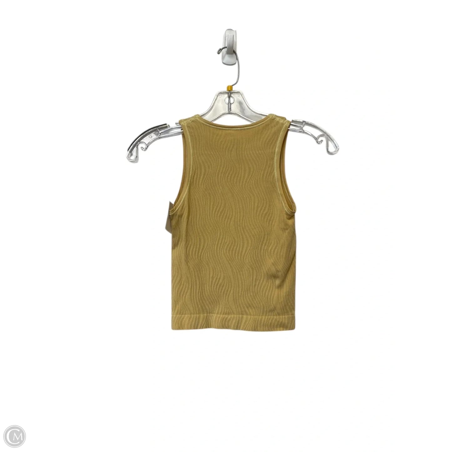 Tank Top By Anthropologie In Yellow, Size: Xs