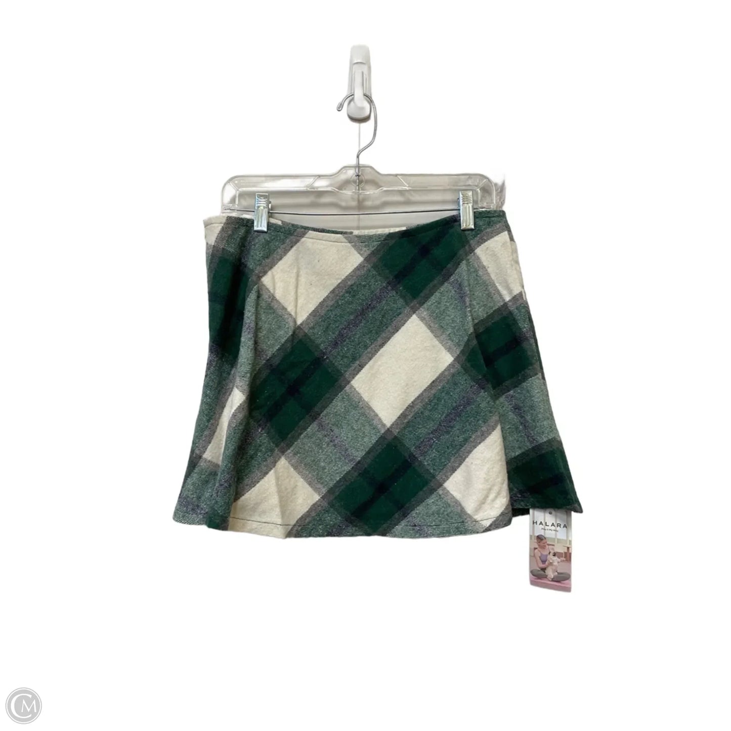 Skirt Mini & Short By Clothes Mentor In Plaid Pattern, Size: L