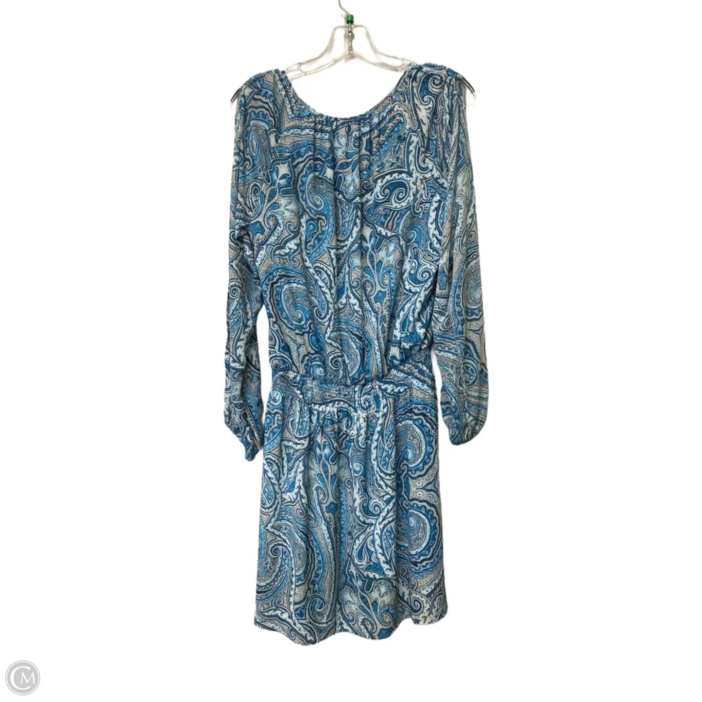 Dress Casual Midi By White House Black Market In Blue, Size: 6