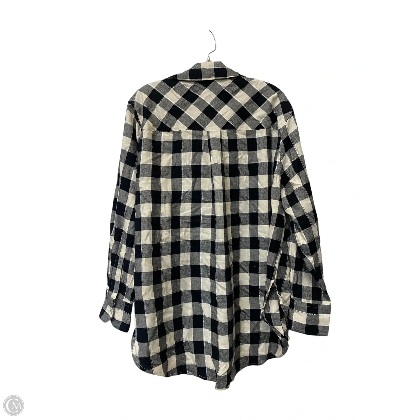 Top Long Sleeve By Lane Bryant In Plaid Pattern, Size: 16