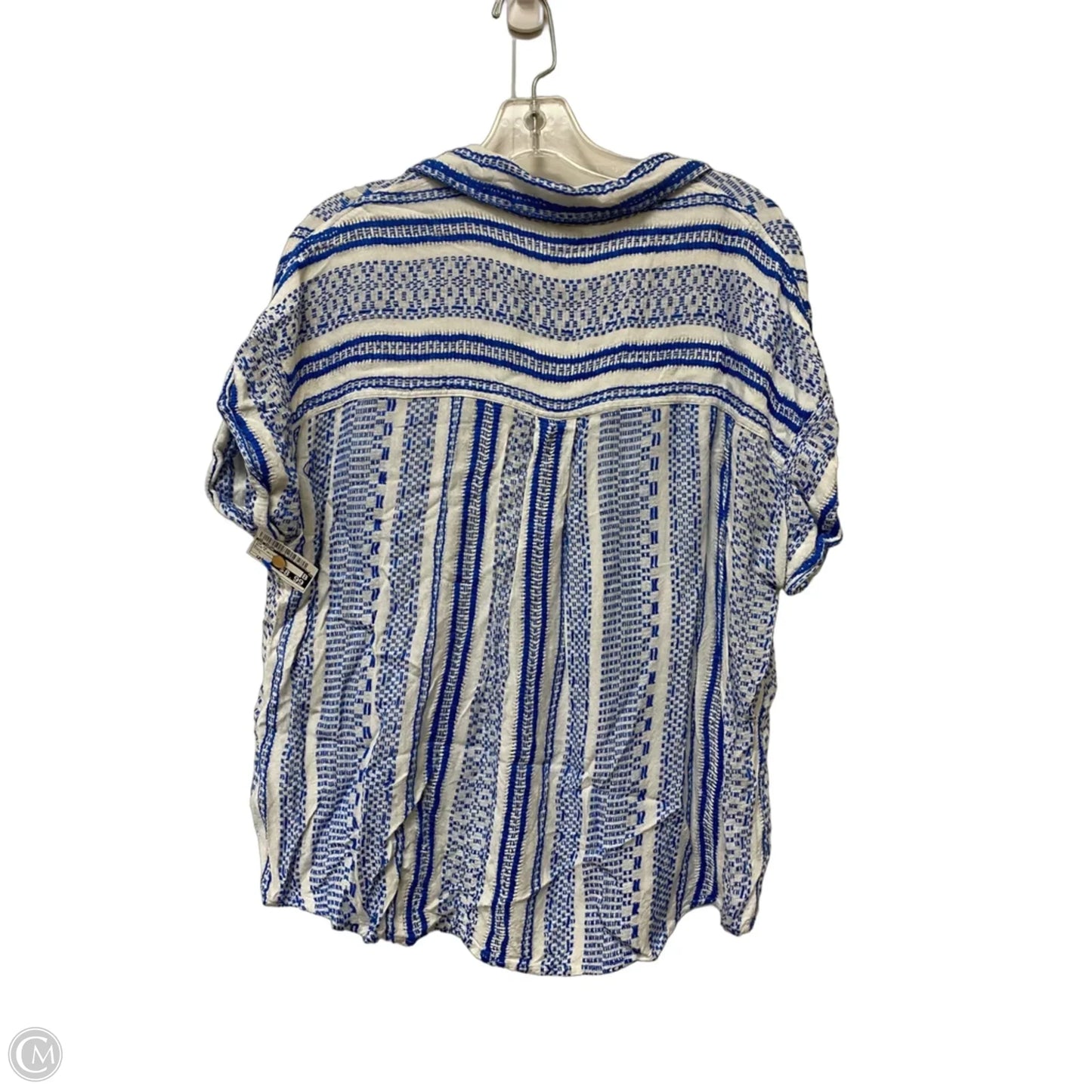 Top Short Sleeve Basic By Orvis In Striped Pattern, Size: Xl
