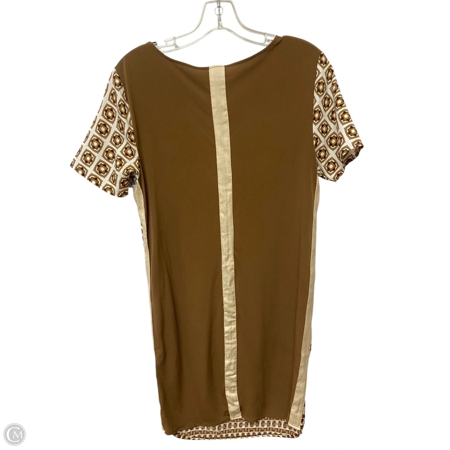 Dress Casual Midi By Adrienne Vittadini In Brown, Size: S