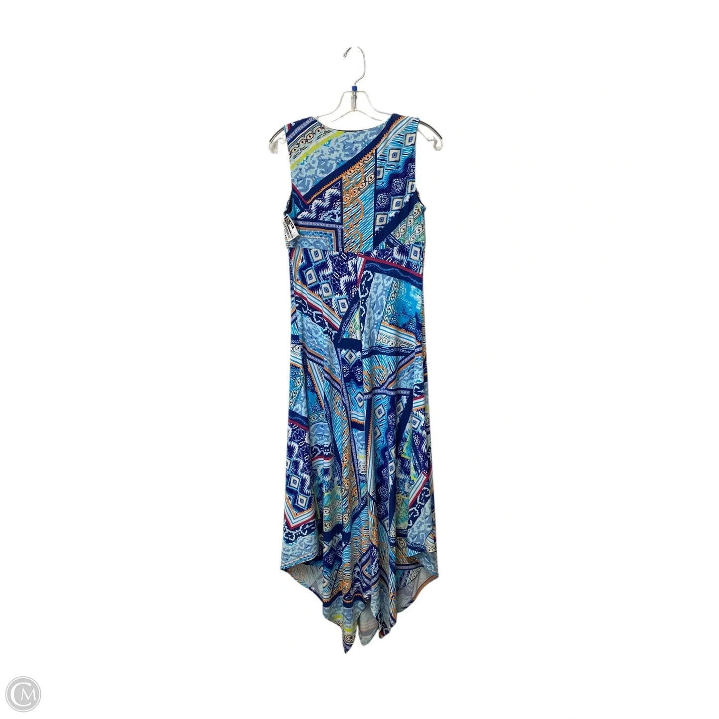 Dress Casual Maxi By Chicos In Blue, Size: 0