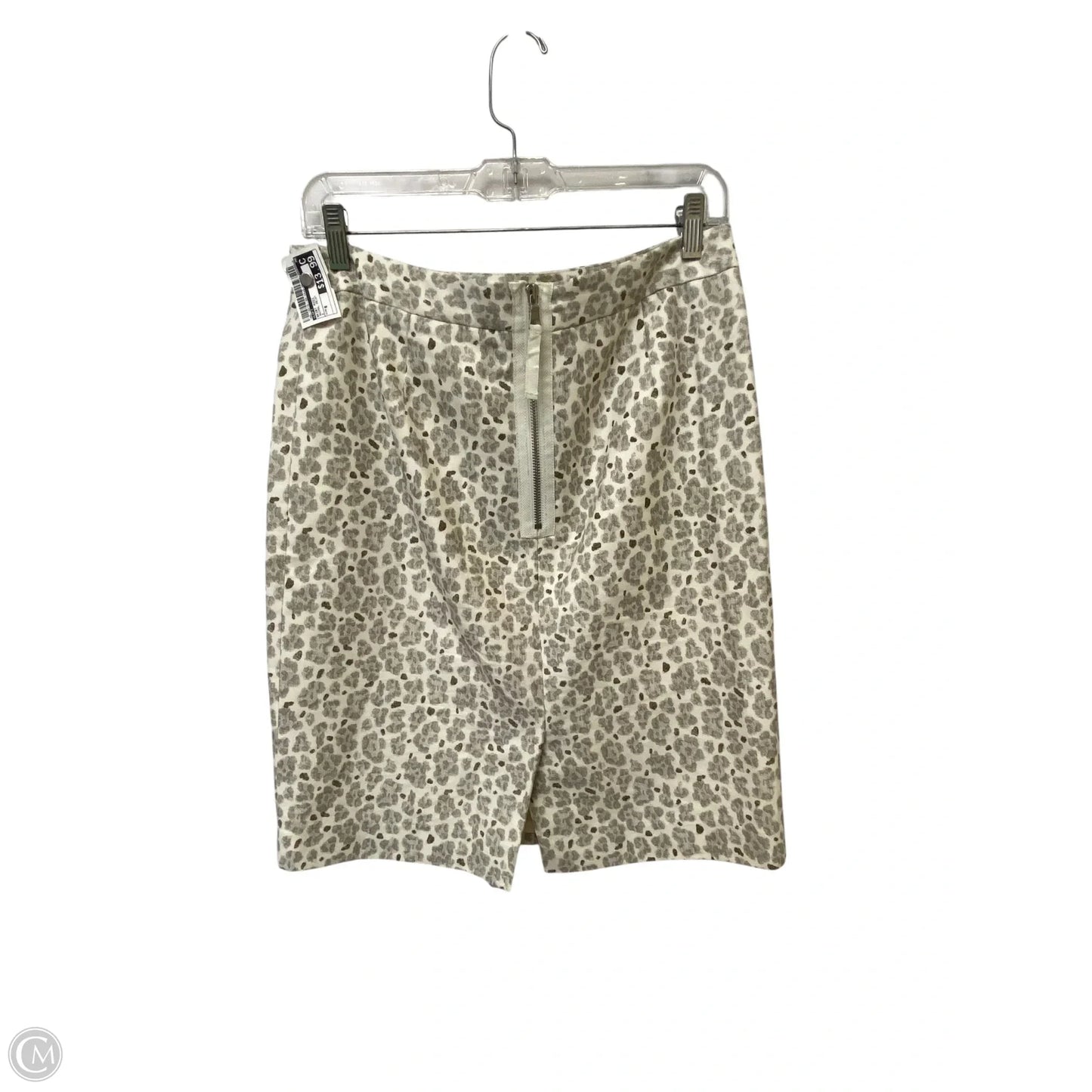 Skirt Midi By Loft In Animal Print, Size: 6