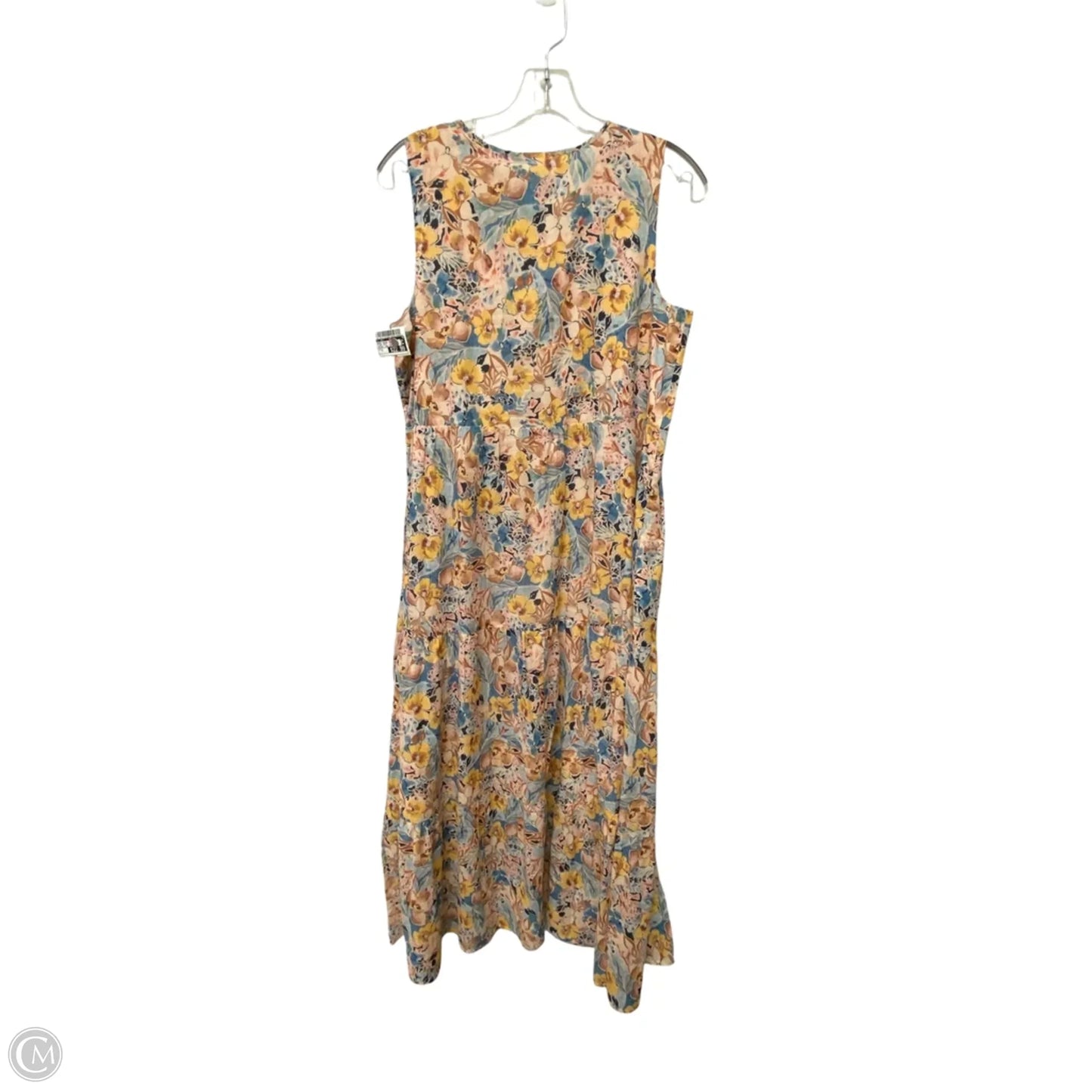 Dress Casual Maxi By J. Jill In Floral Print, Size: S