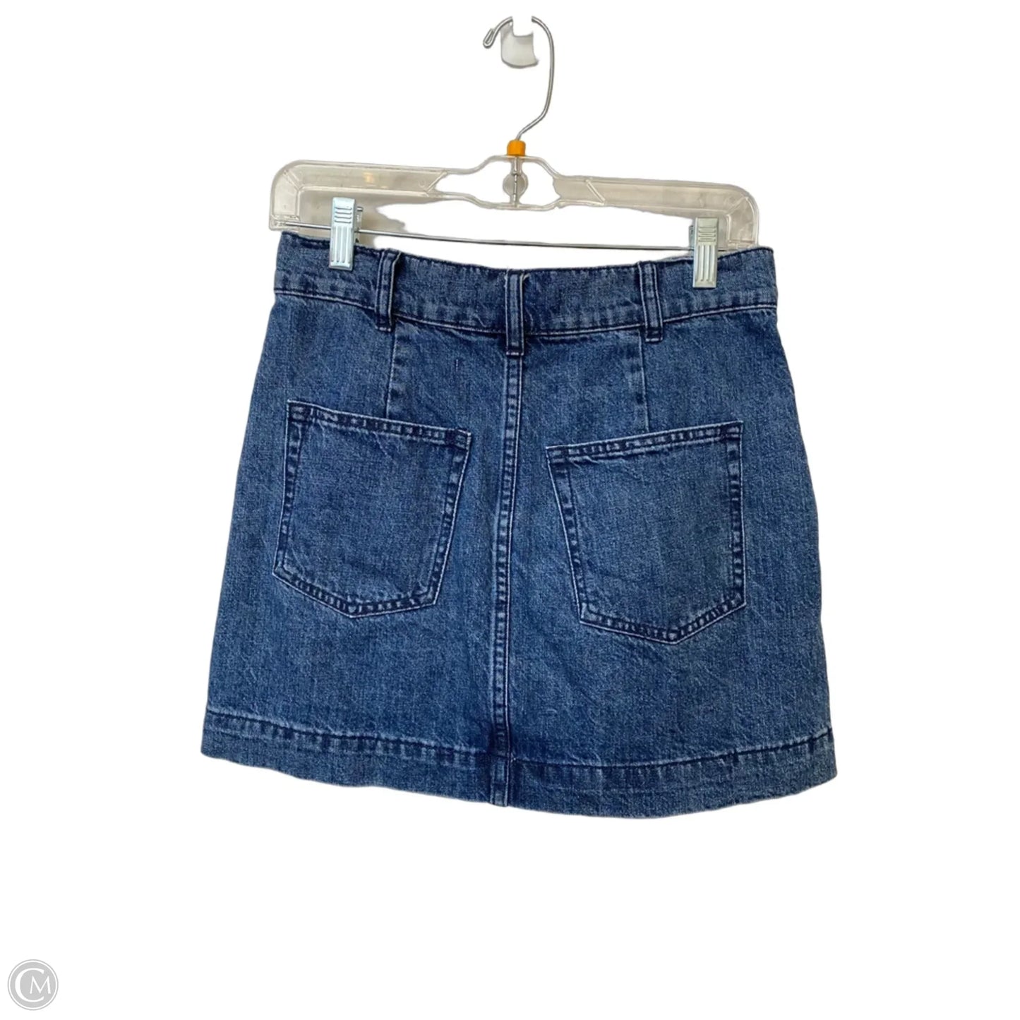 Skirt Mini & Short By We The Free In Blue Denim, Size: 2
