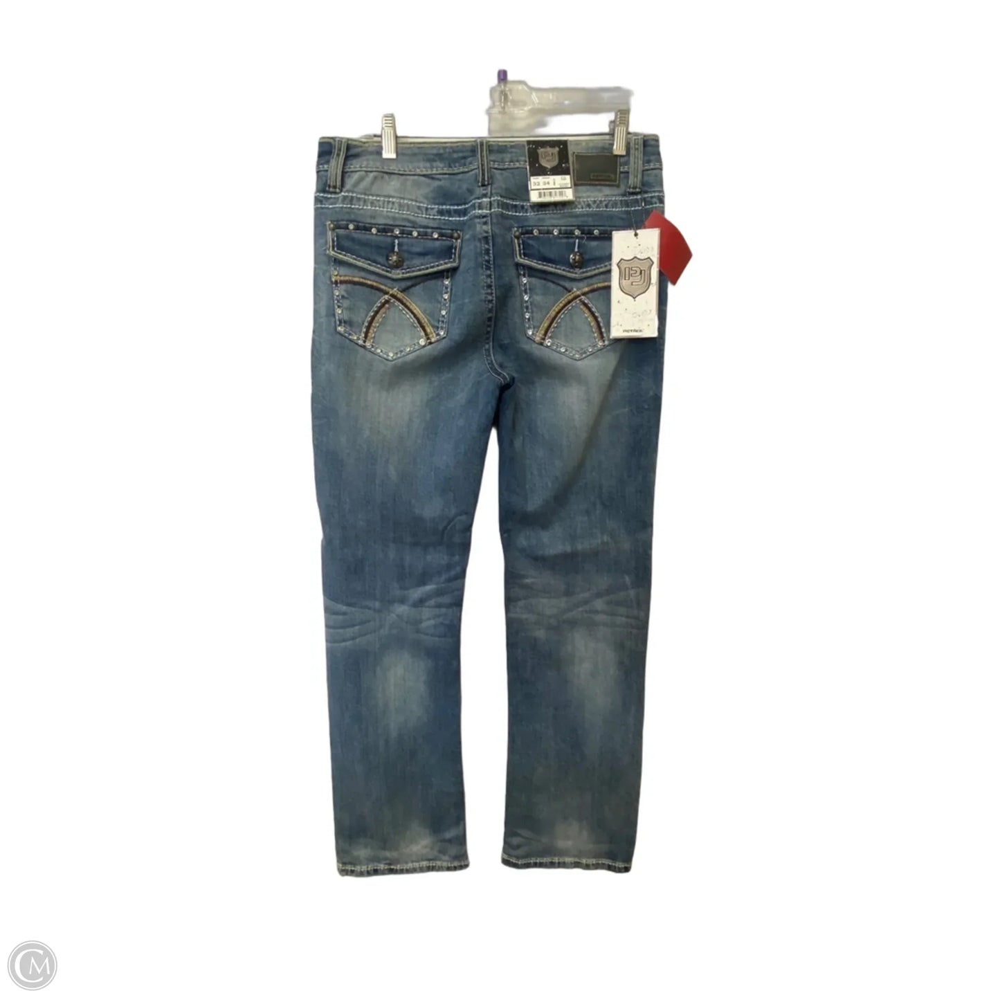 Jeans Boot Cut By Clothes Mentor In Blue Denim, Size: 14