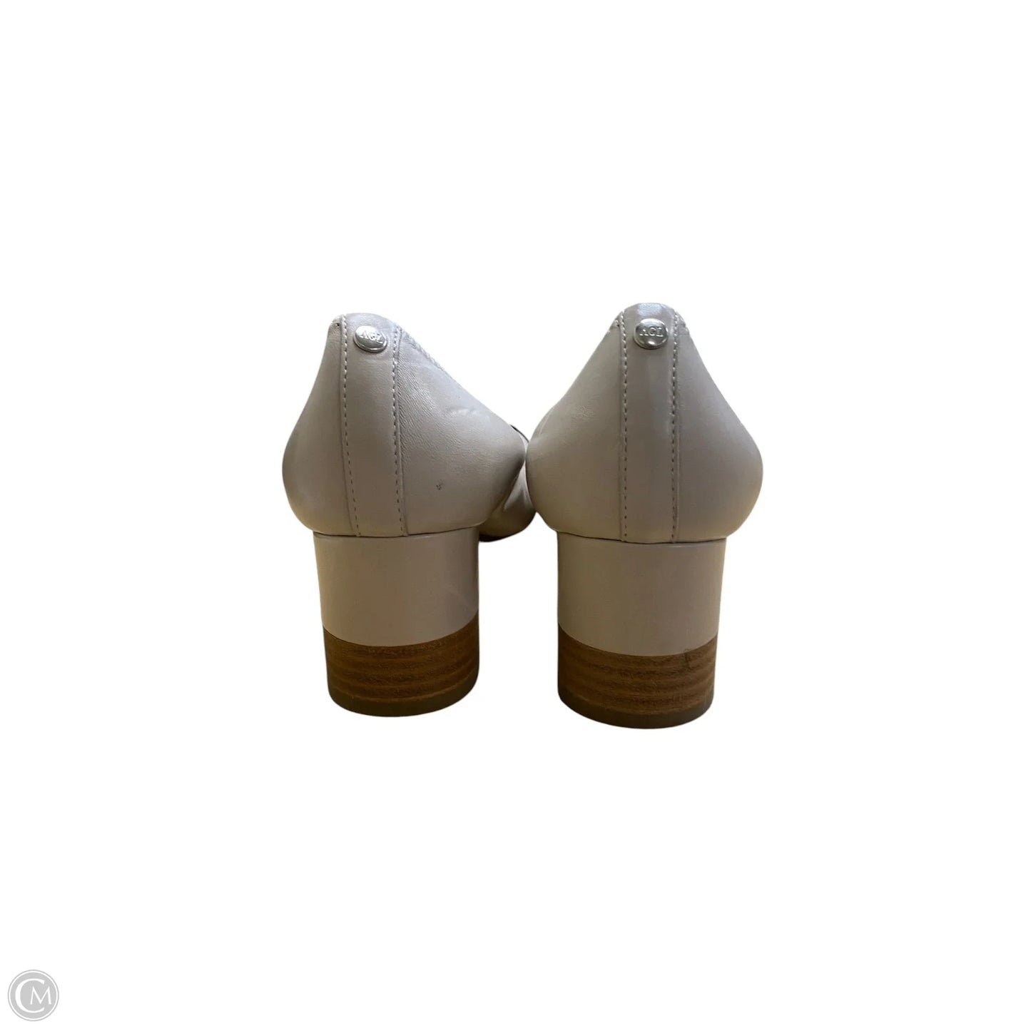Shoes Heels Block By Agl In Tan, Size: 7