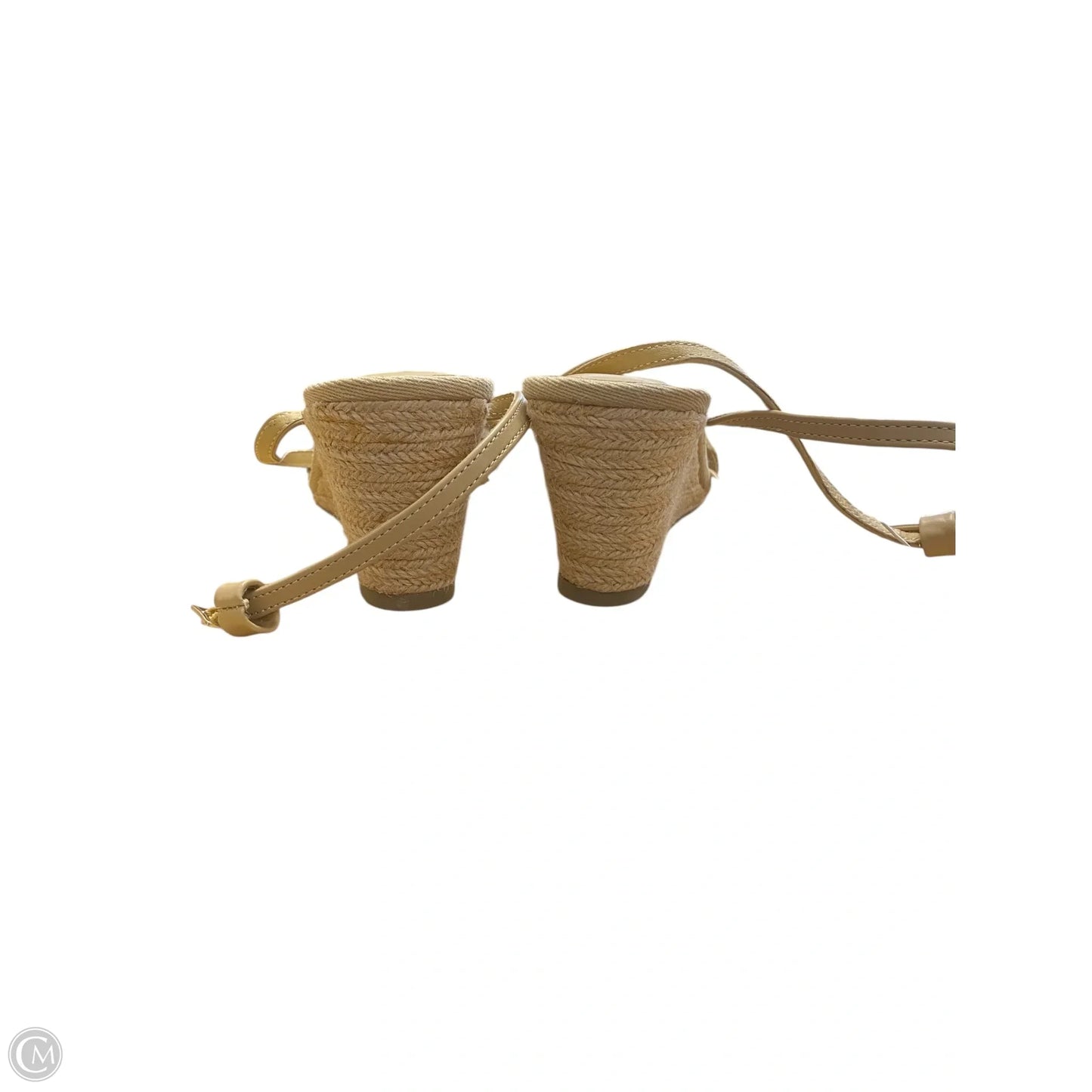 Sandals Heels Wedge By Joie In Tan, Size: 8