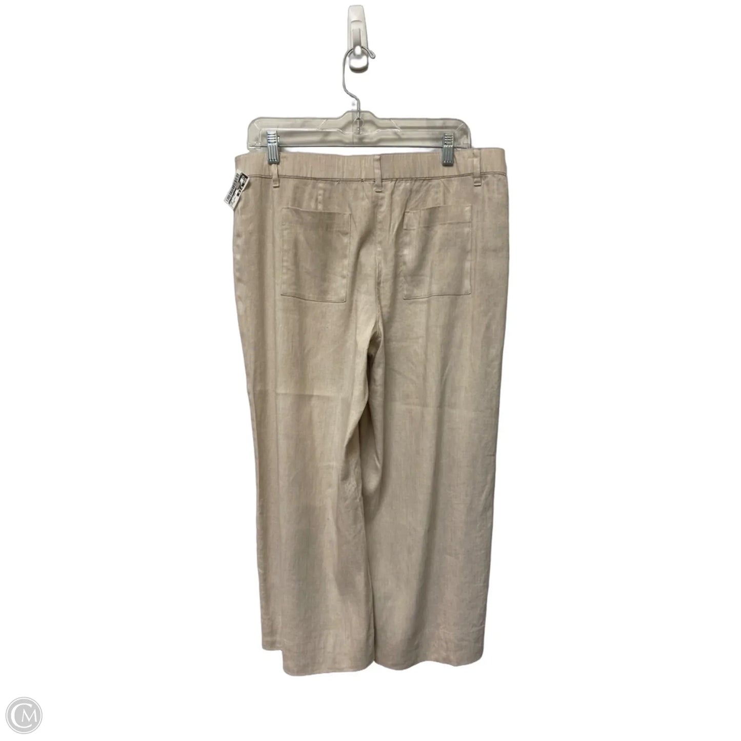 Pants Linen By J. Jill In Tan, Size: Mp