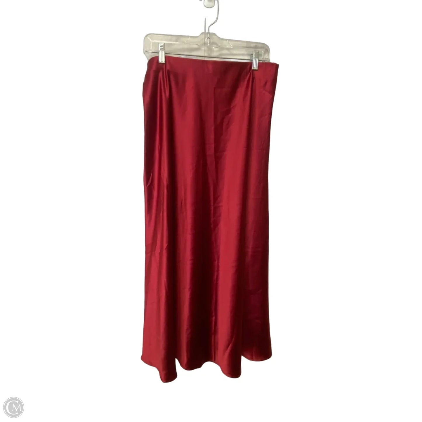 Skirt Maxi By Cme In Red, Size: Xl