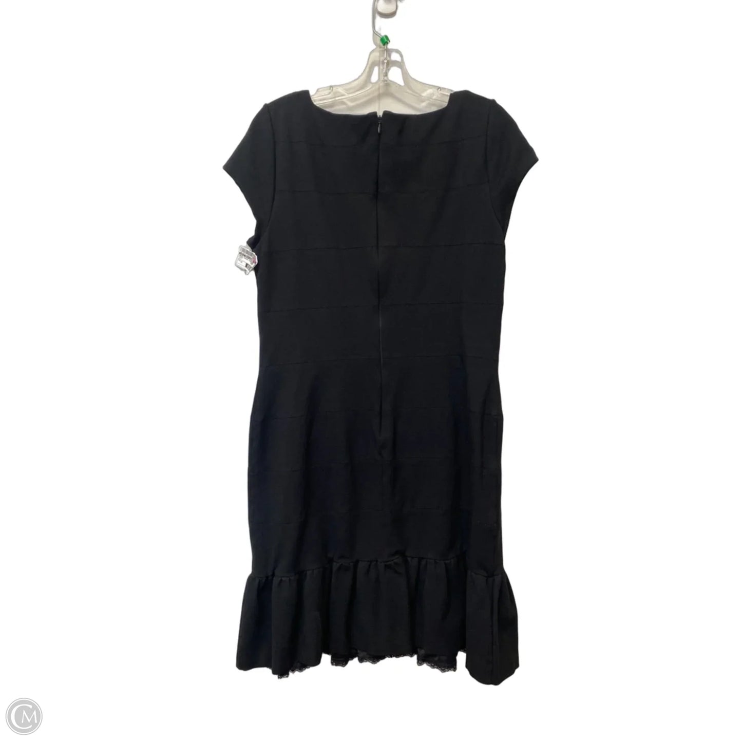 Dress Casual Midi By White House Black Market In Black, Size: 12