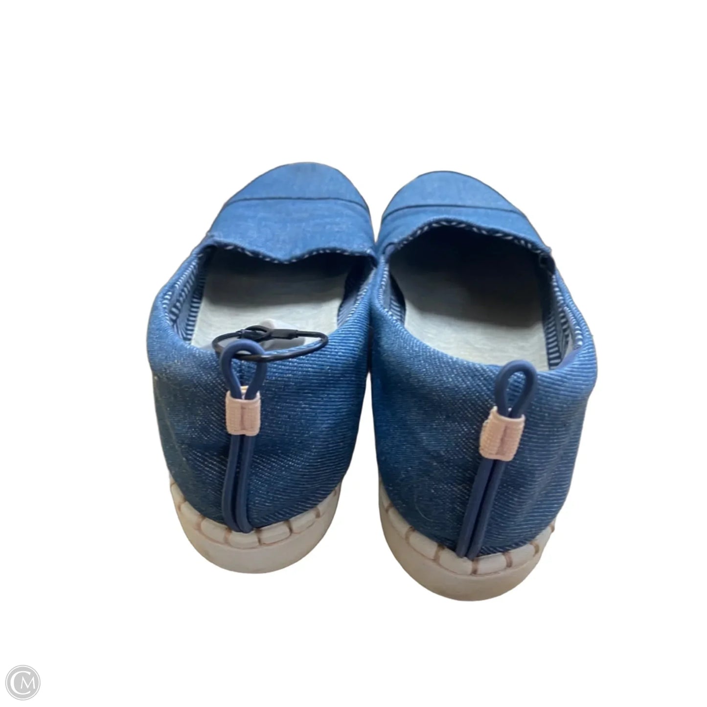 Shoes Flats By Clothes Mentor In Blue, Size: 8.5