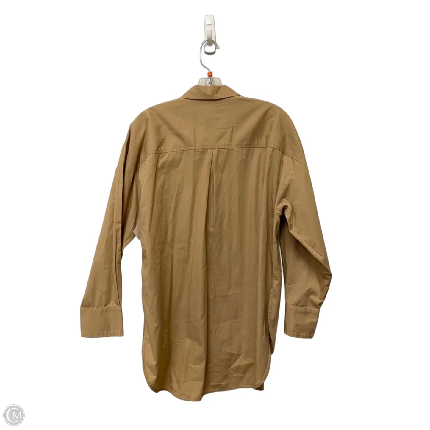 Top Long Sleeve By Maeve In Tortoise Shell Print, Size: S