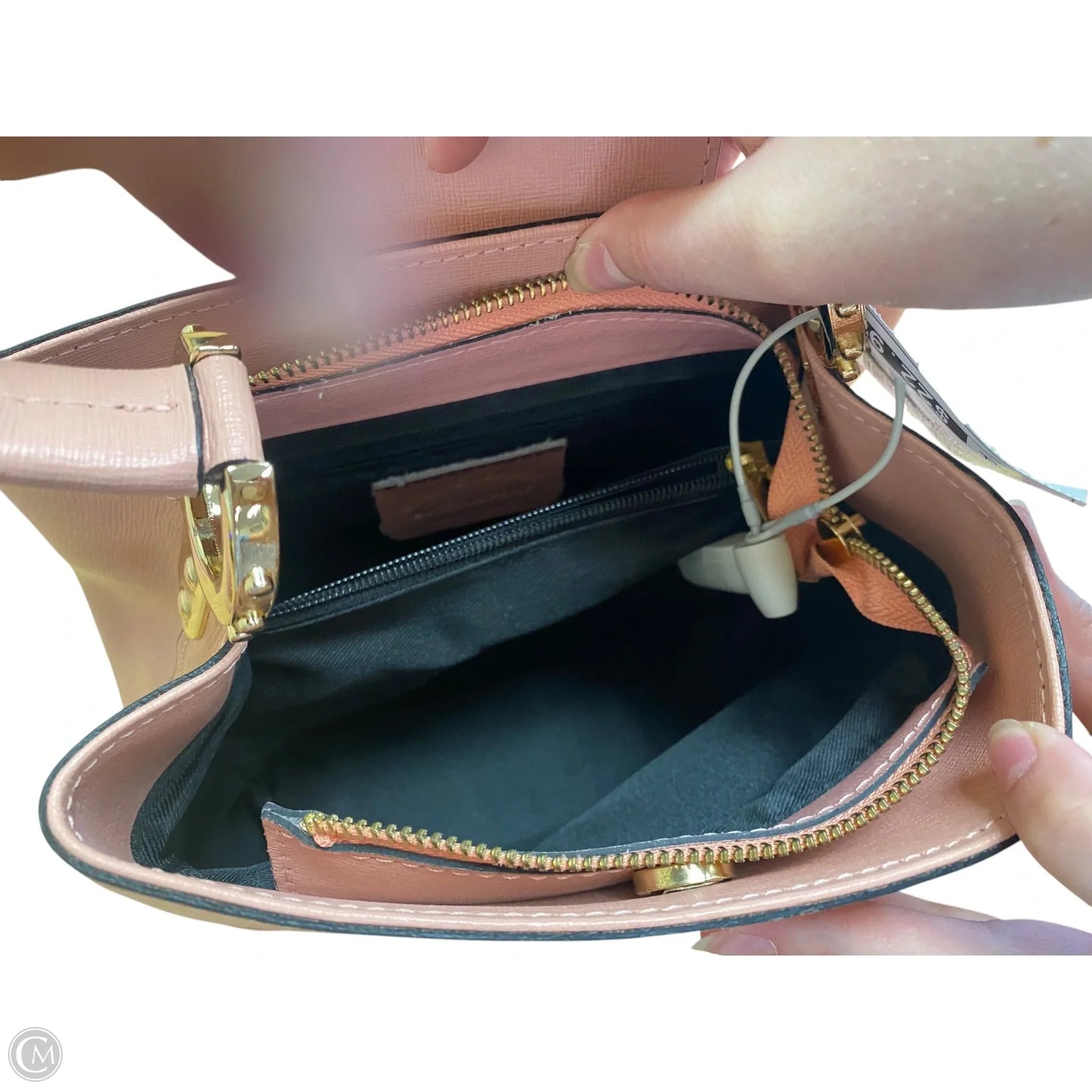 Handbag Leather By Clothes Mentor, Size: Small