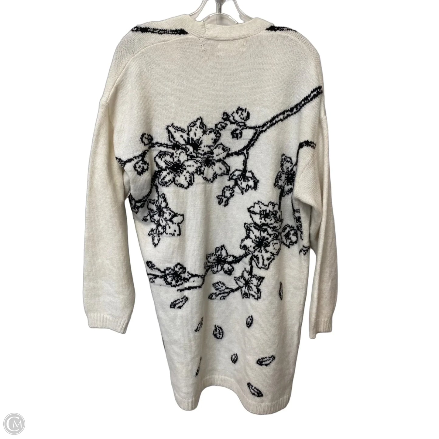 Sweater Cardigan By Anthropologie In White, Size: S