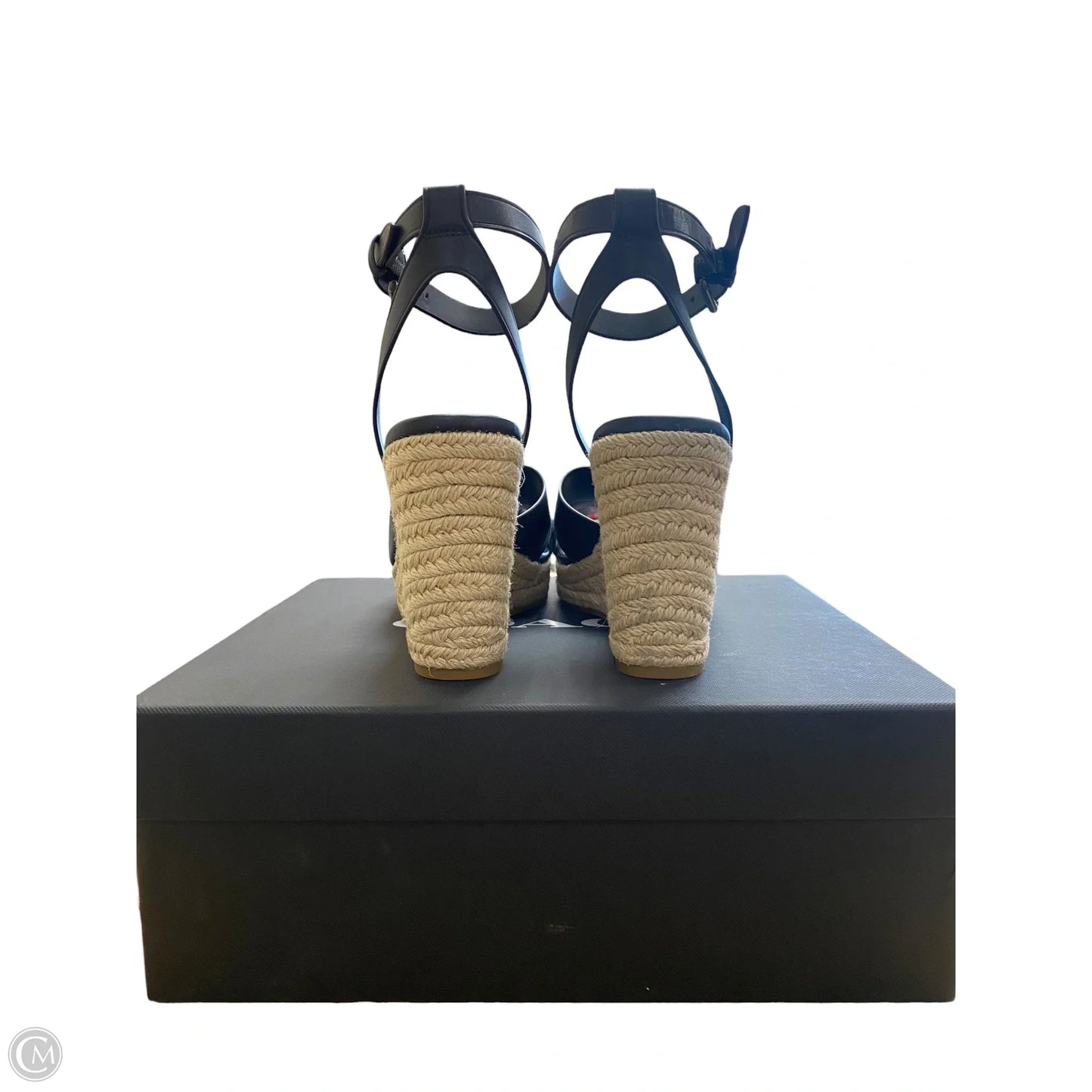 Sandals Designer By Coach In Black, Size: 8