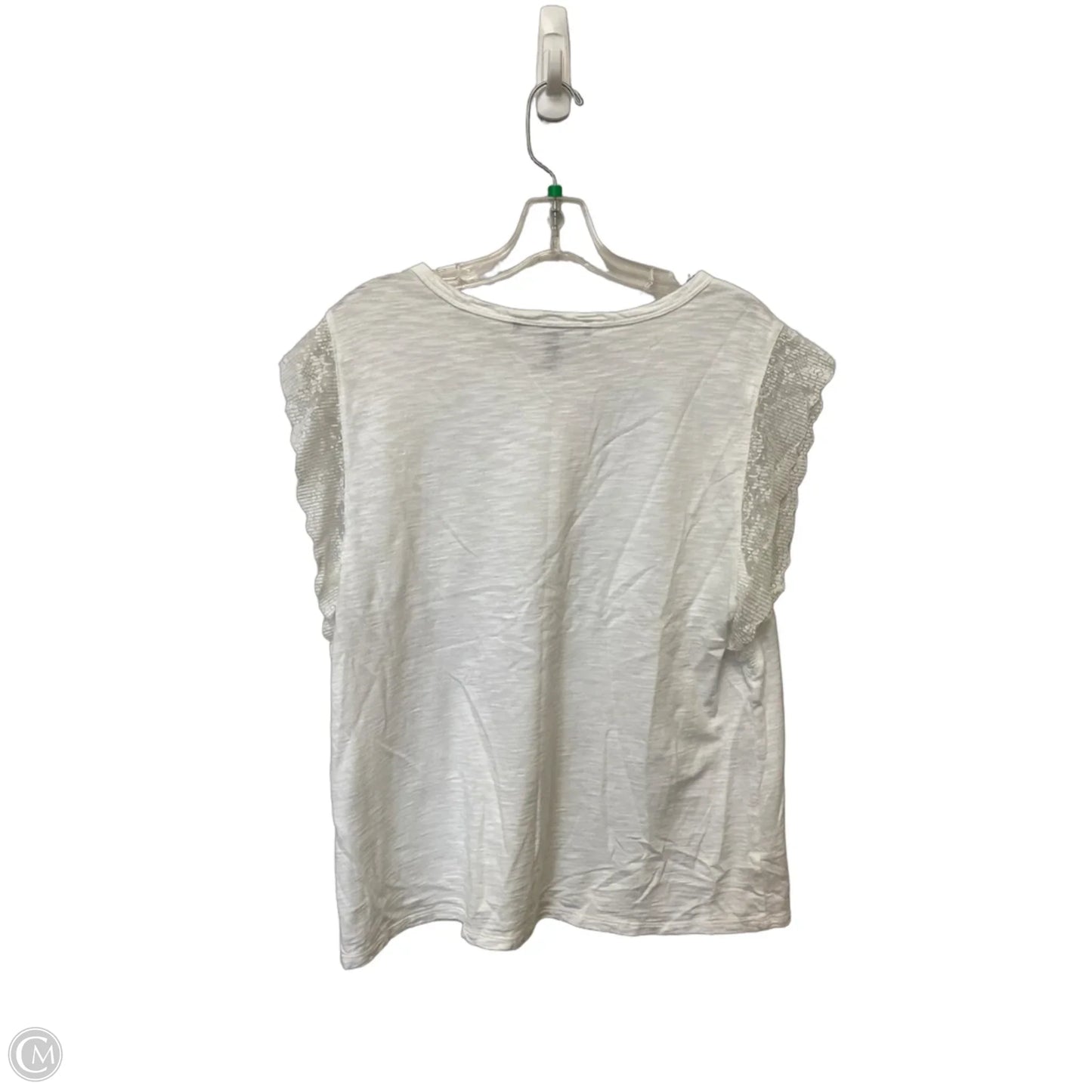 Top Sleeveless By White House Black Market In White, Size: Xl