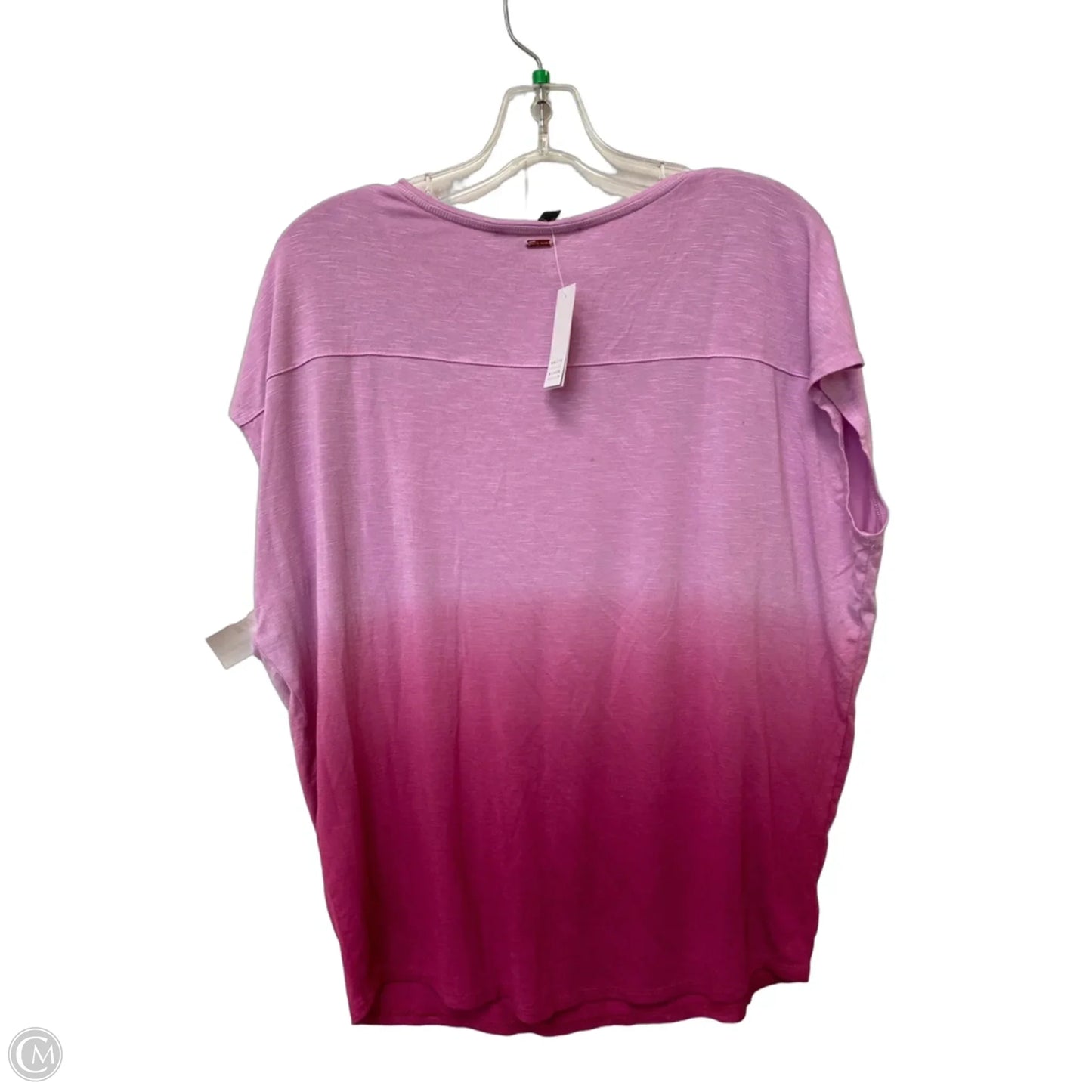 Top Short Sleeve By White House Black Market In Pink, Size: S