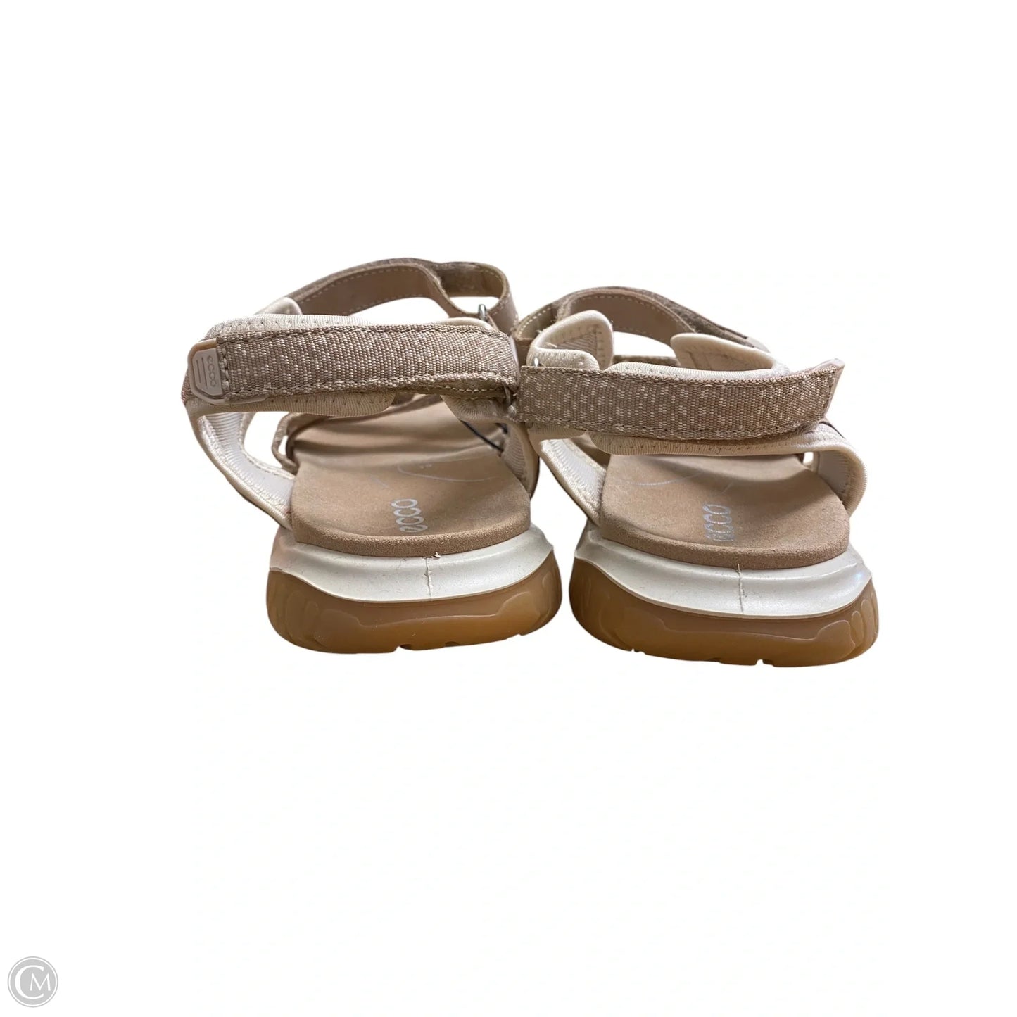 Sandals Flats By Ecco In Tan, Size: 8