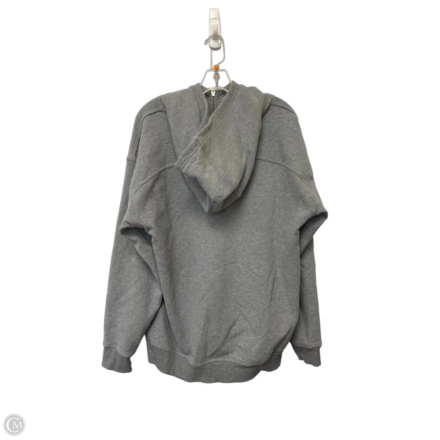 Athletic Jacket By Lululemon In Grey, Size: L