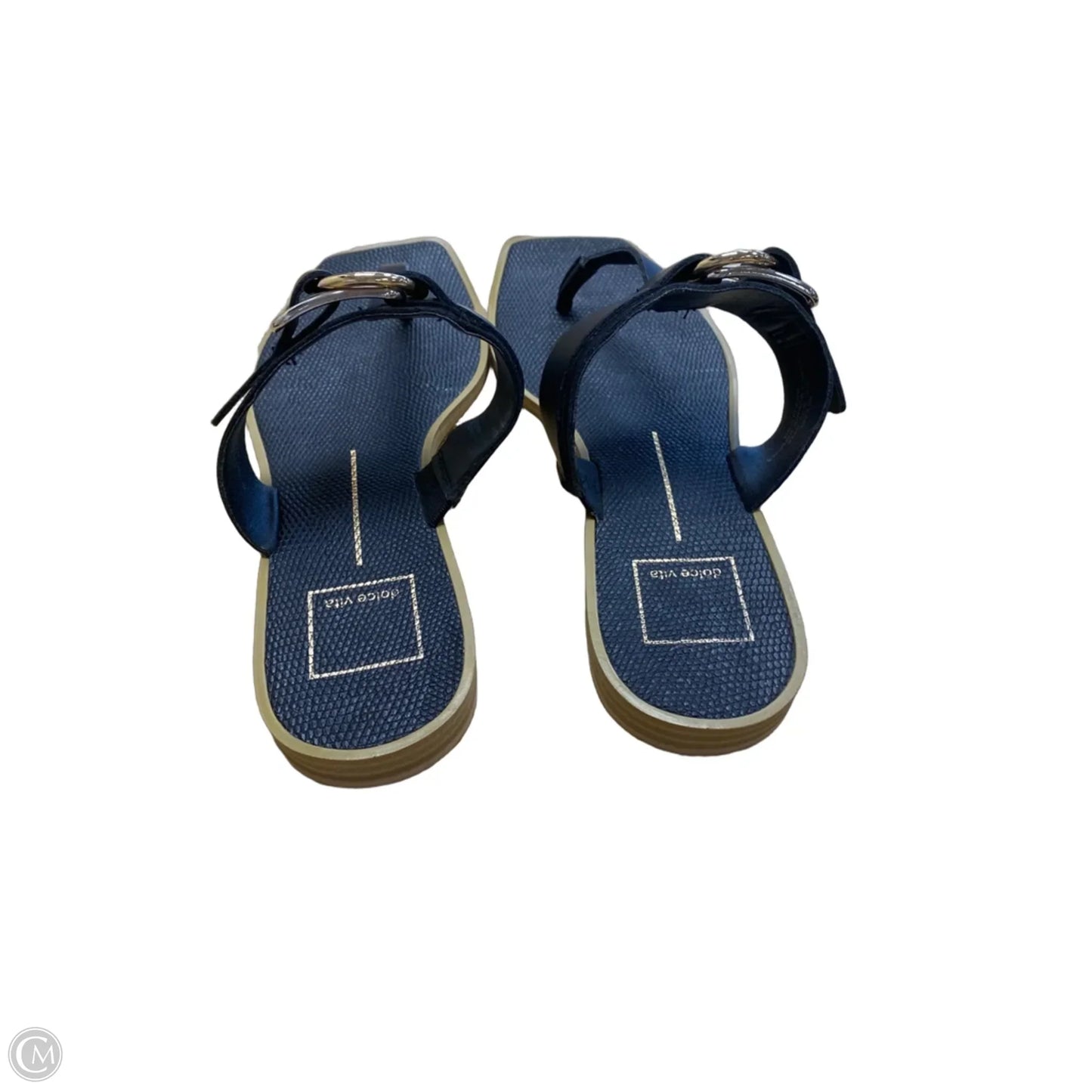 Sandals Flip Flops By Dolce Vita In Black, Size: 8