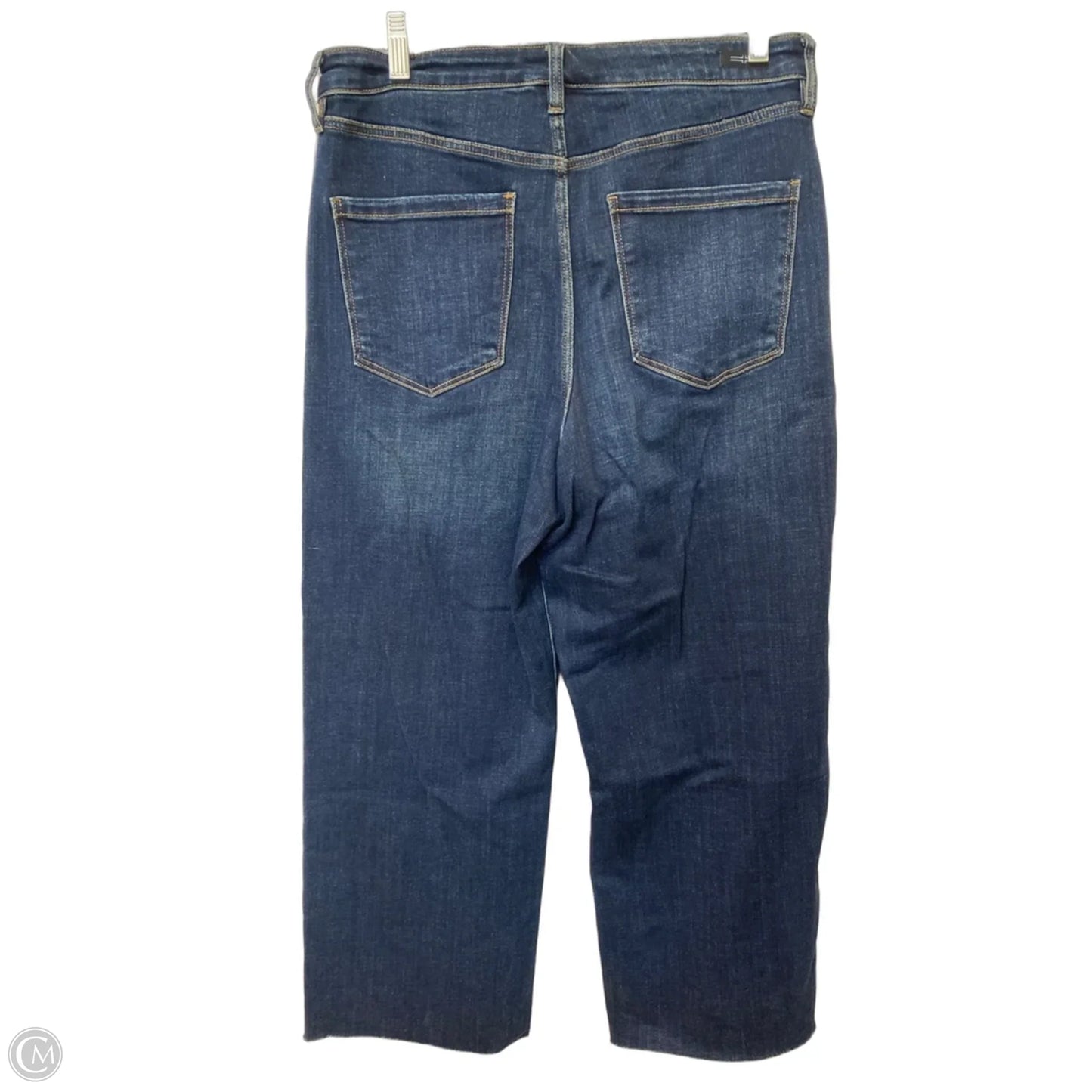 Jeans Wide Leg By Liverpool In Blue Denim, Size: 8