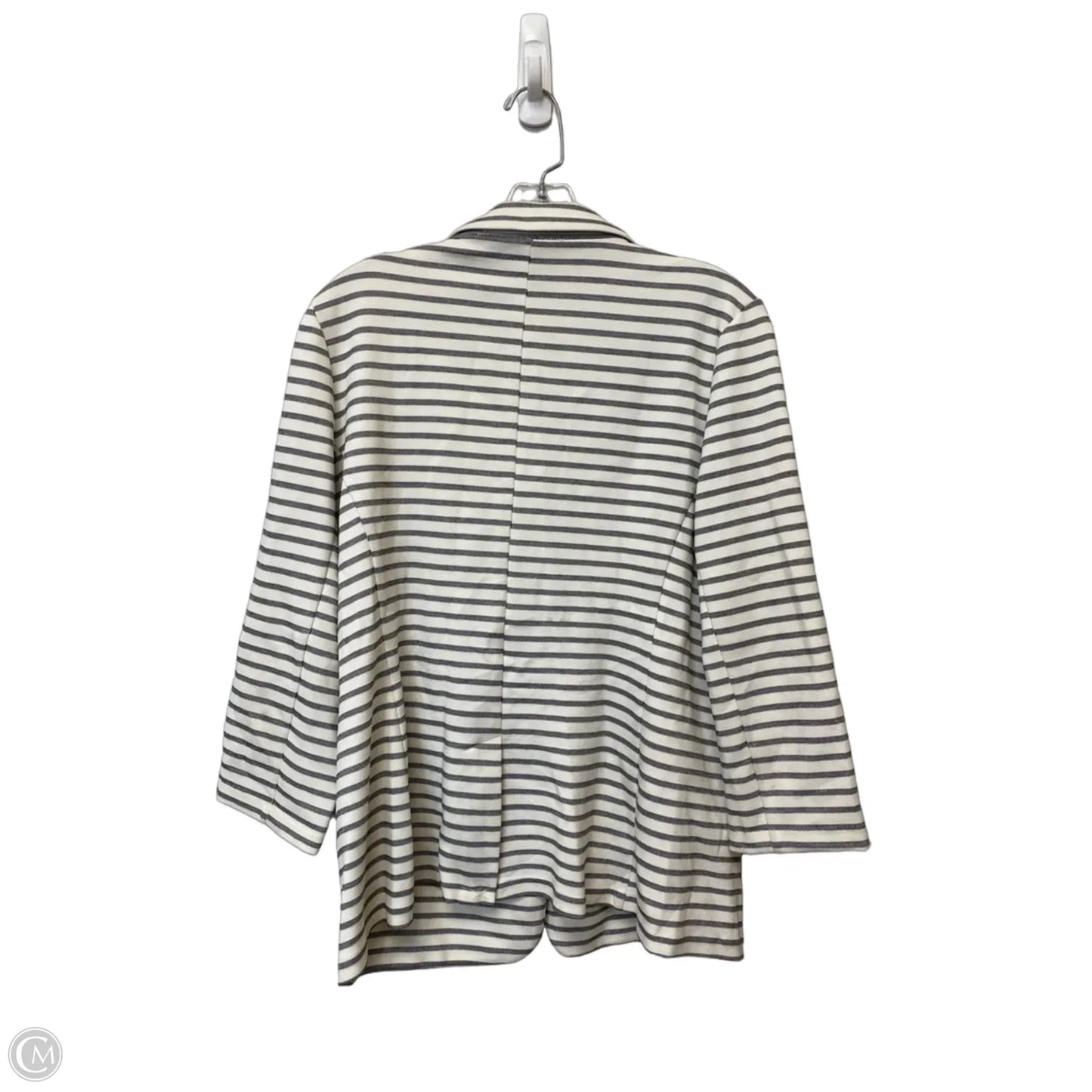 Blazer By Tahari In Striped Pattern, Size: Xl