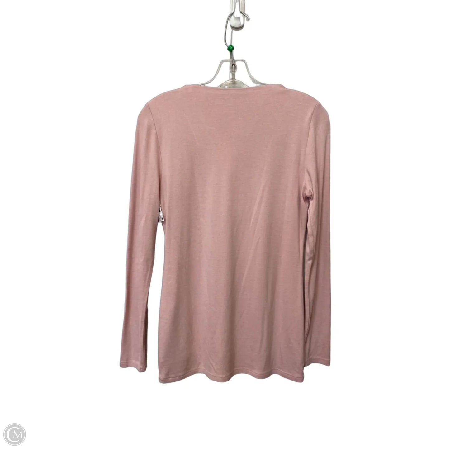 Top Long Sleeve By White House Black Market In Pink, Size: Xxs
