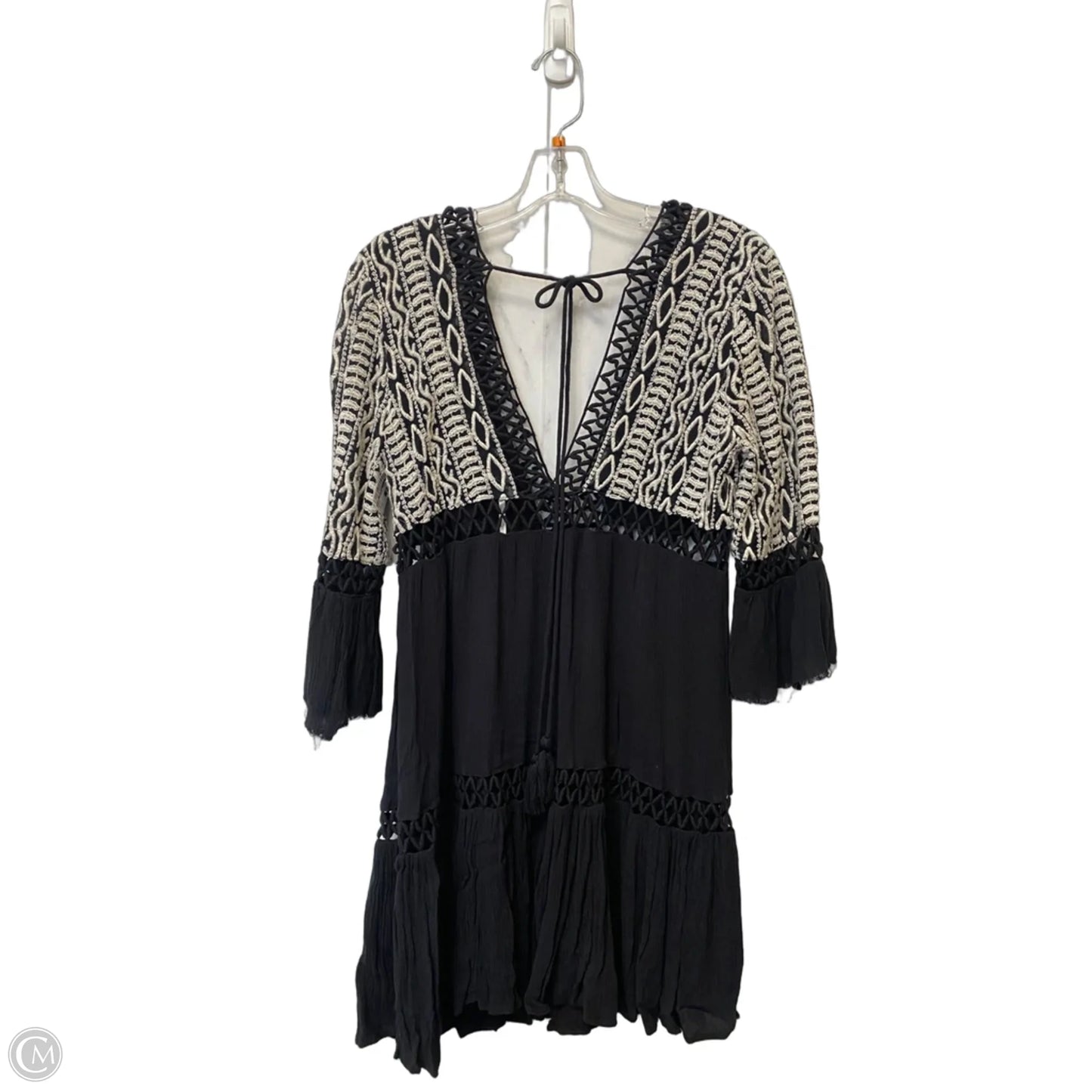 Dress Casual Midi By Free People In Black, Size: 10