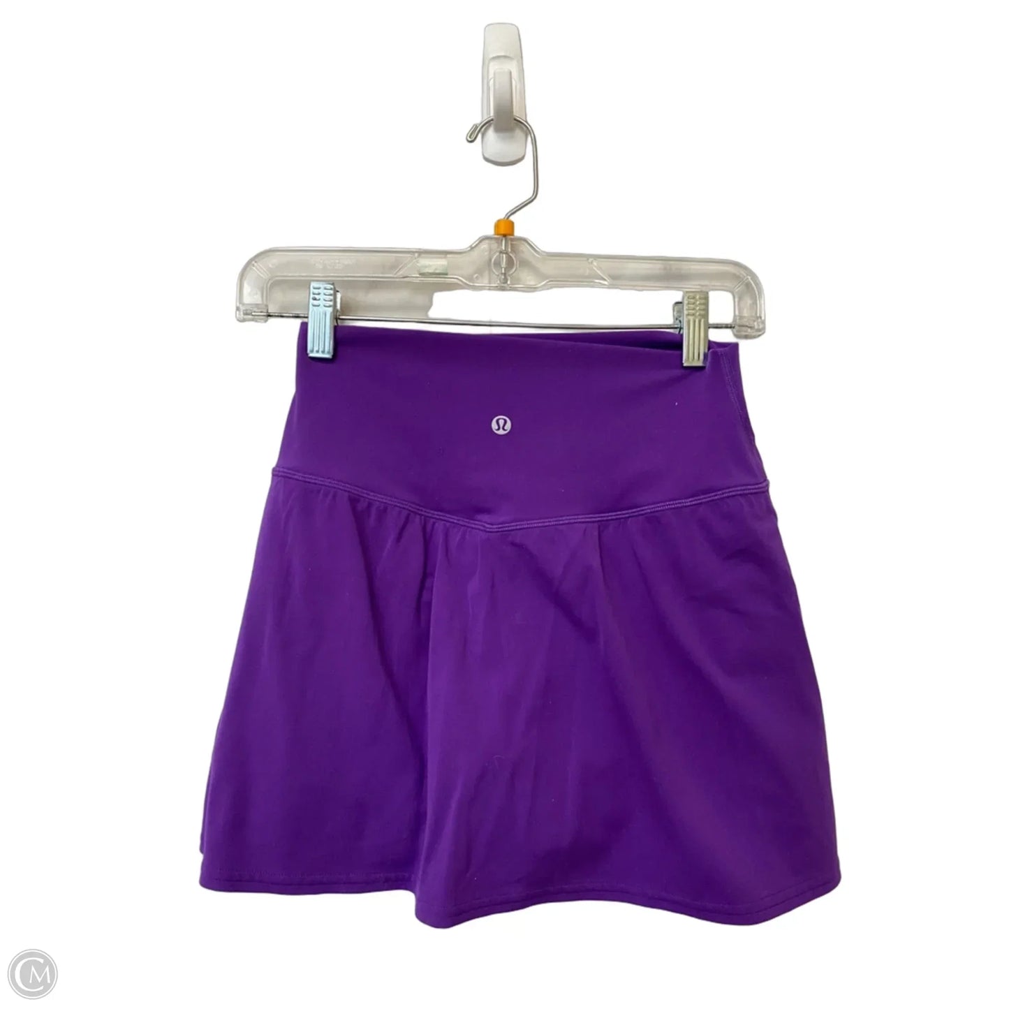 Athletic Skort By Lululemon In Purple, Size: 6