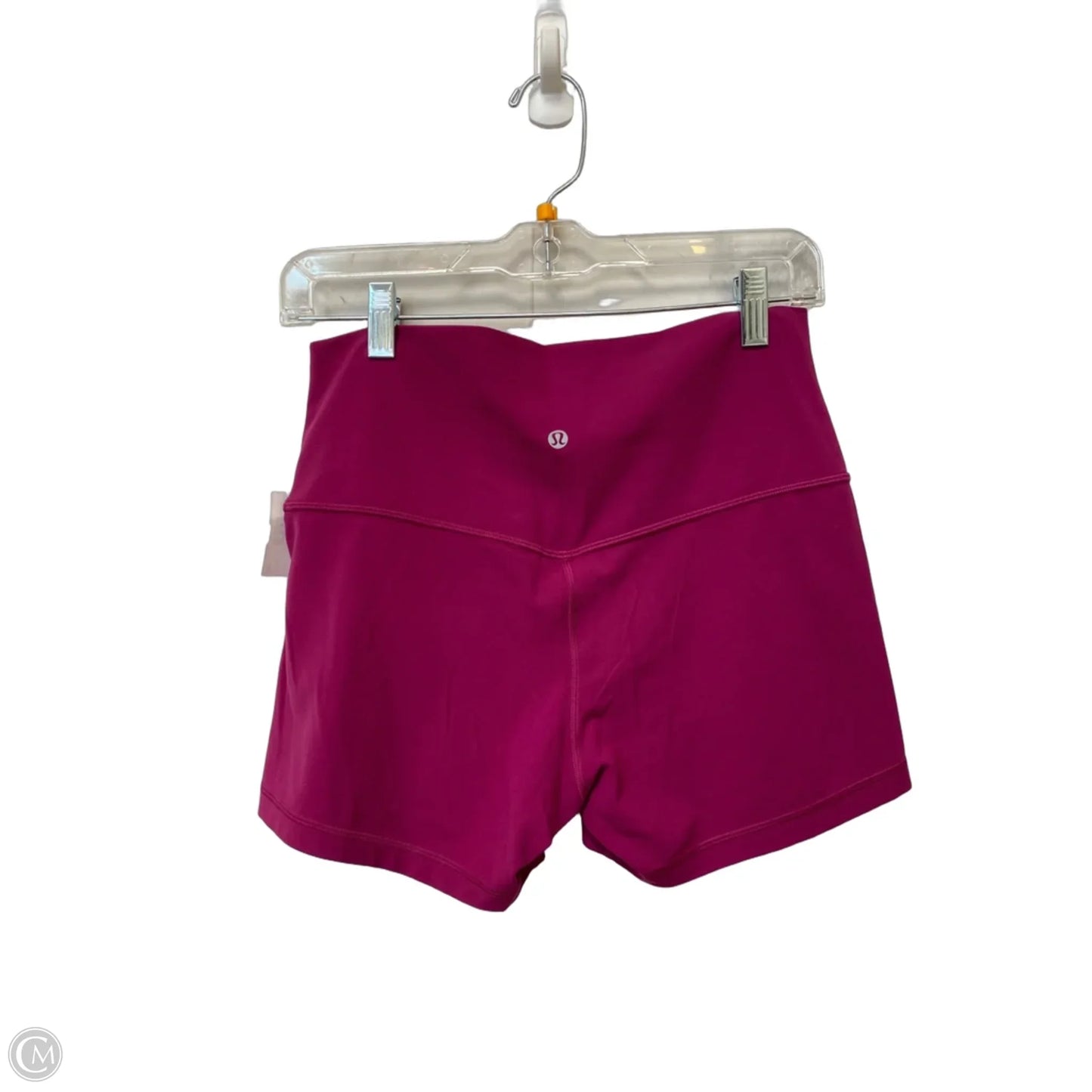 Athletic Shorts By Lululemon In Pink, Size: 10