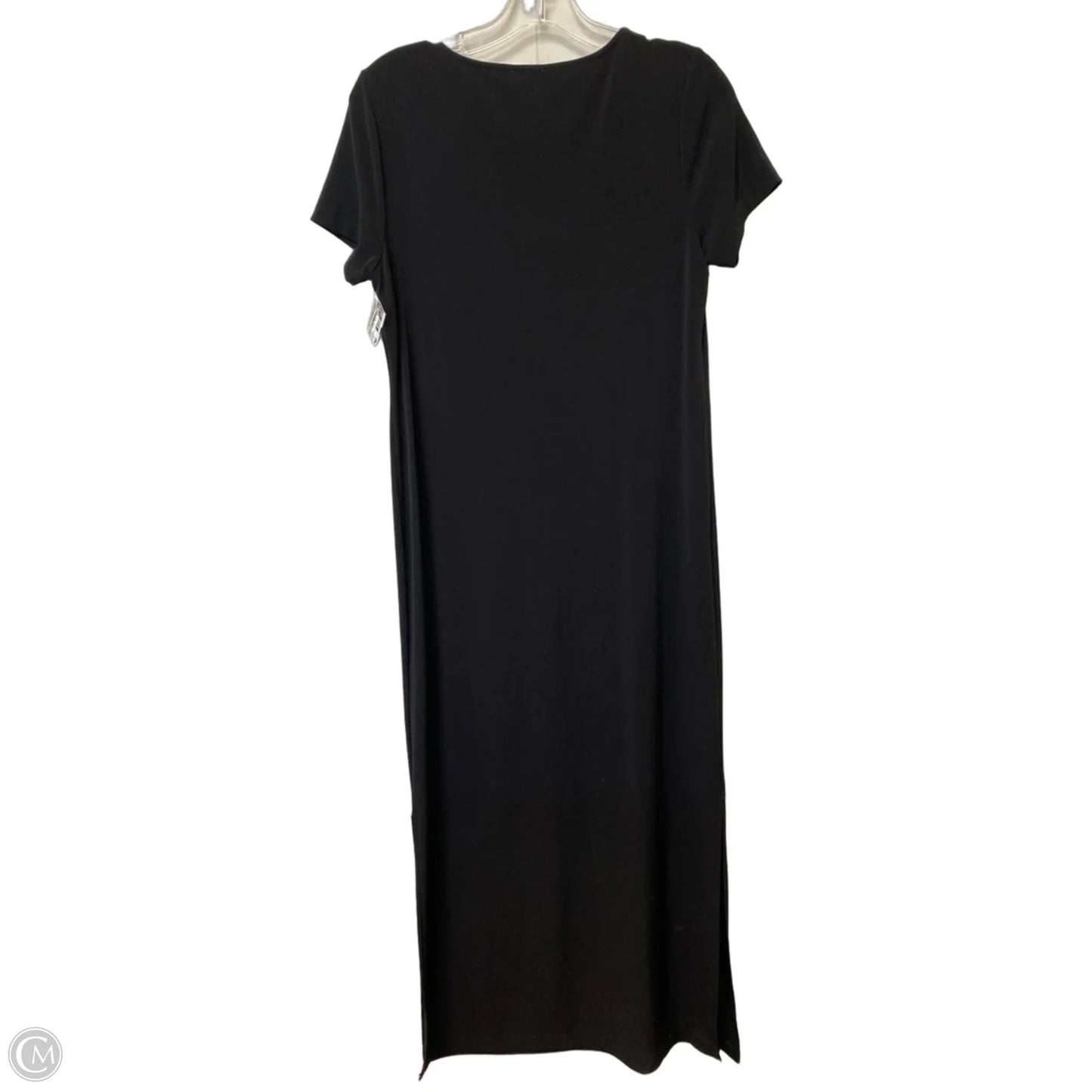 Dress Casual Maxi By Chicos In Black, Size: 0