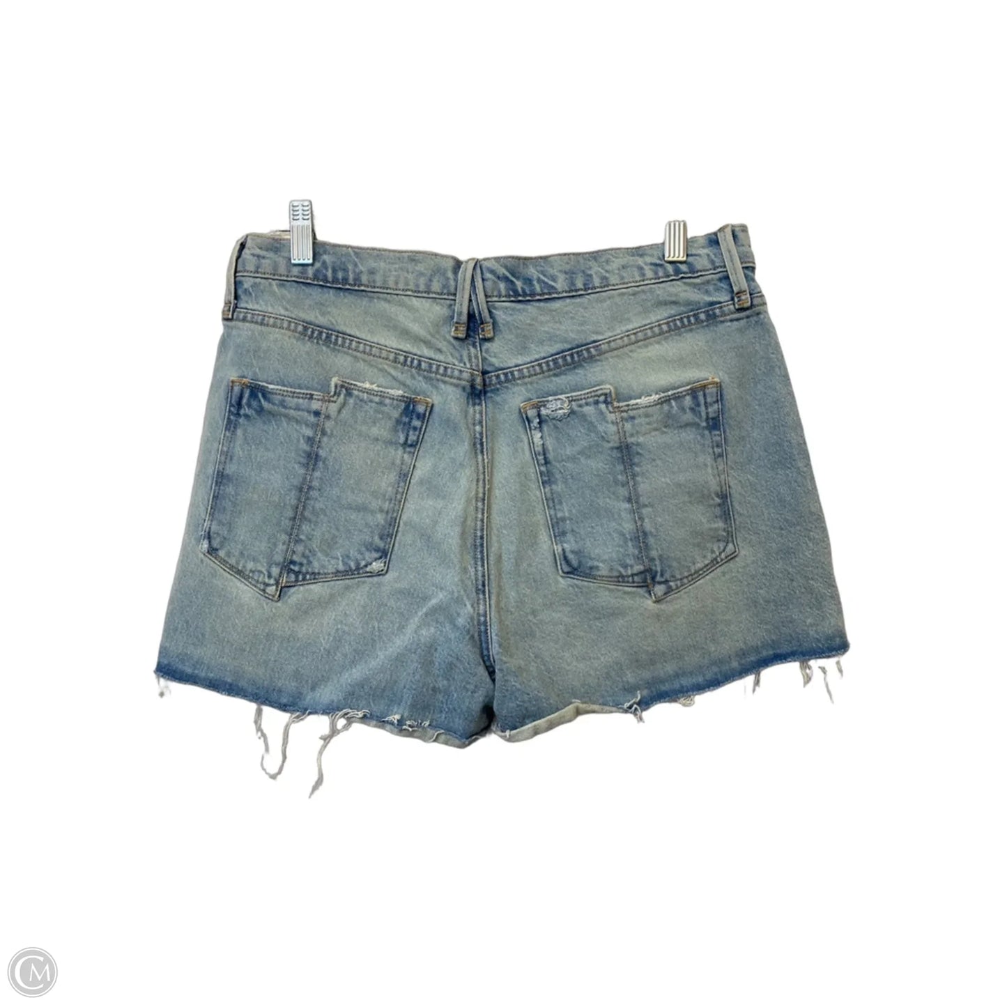 Shorts By Good American In Blue Denim, Size: 8