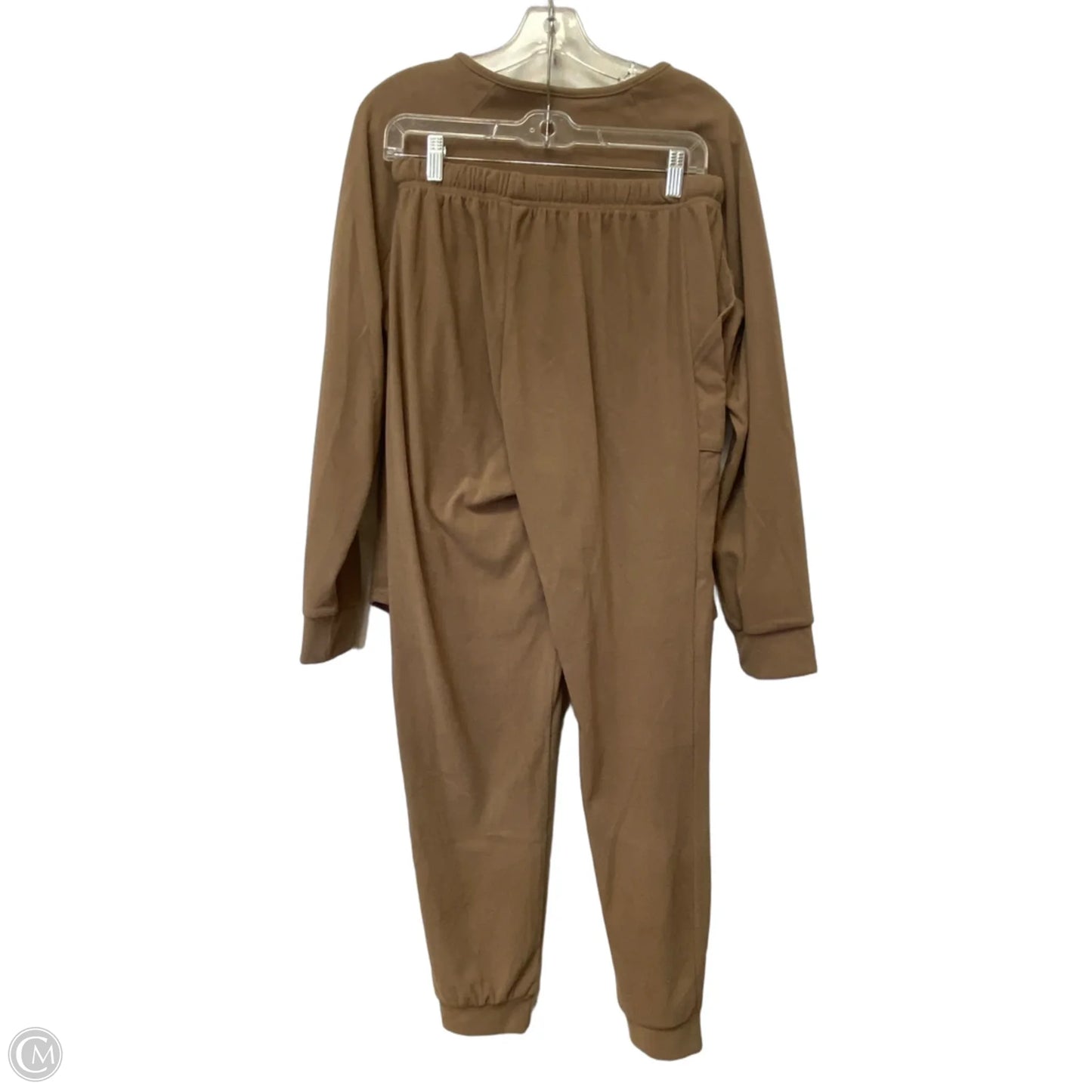 Lounge Set Pants By Cme In Brown, Size: M