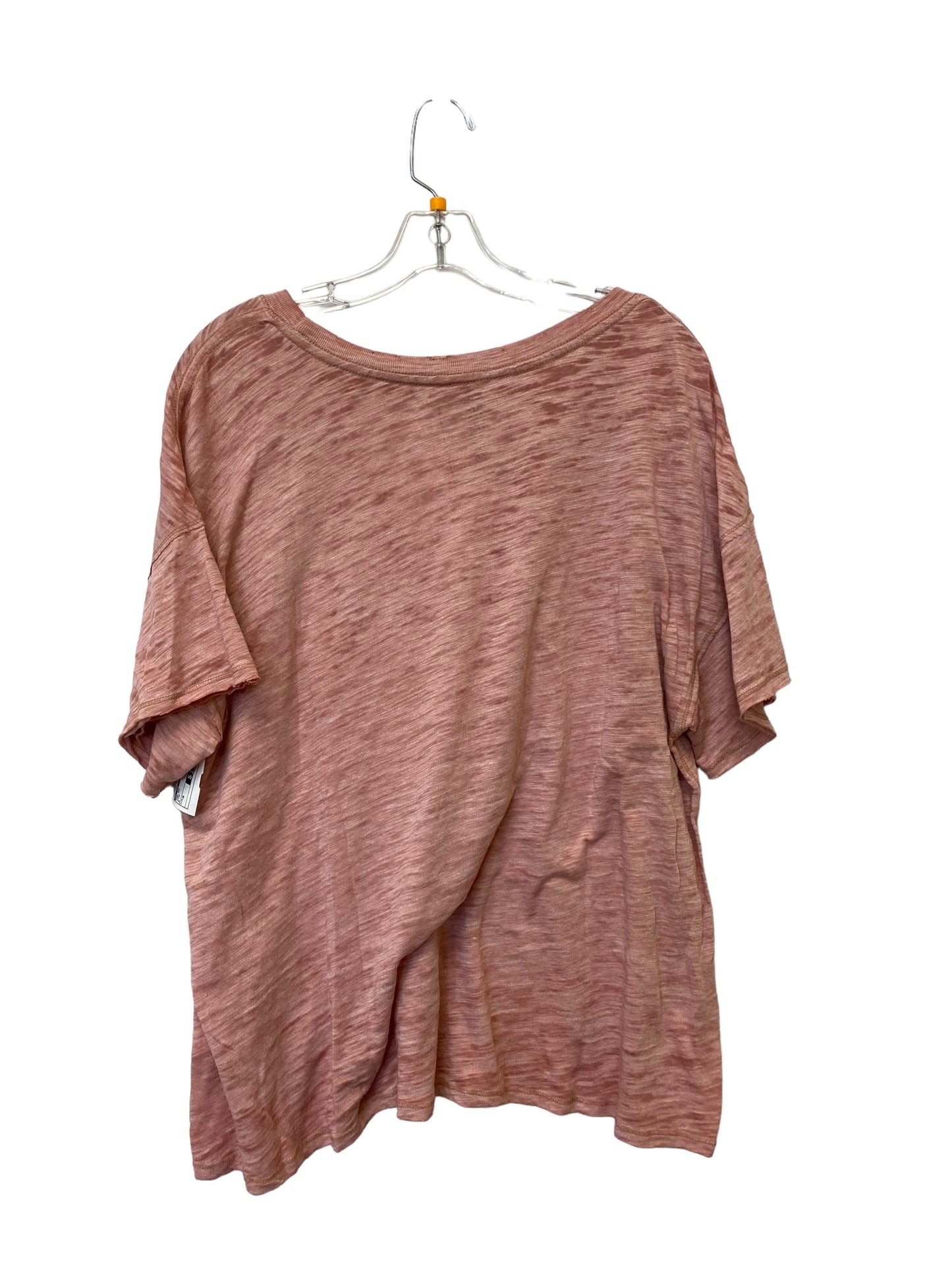 Pink Top Short Sleeve We The Free, Size M