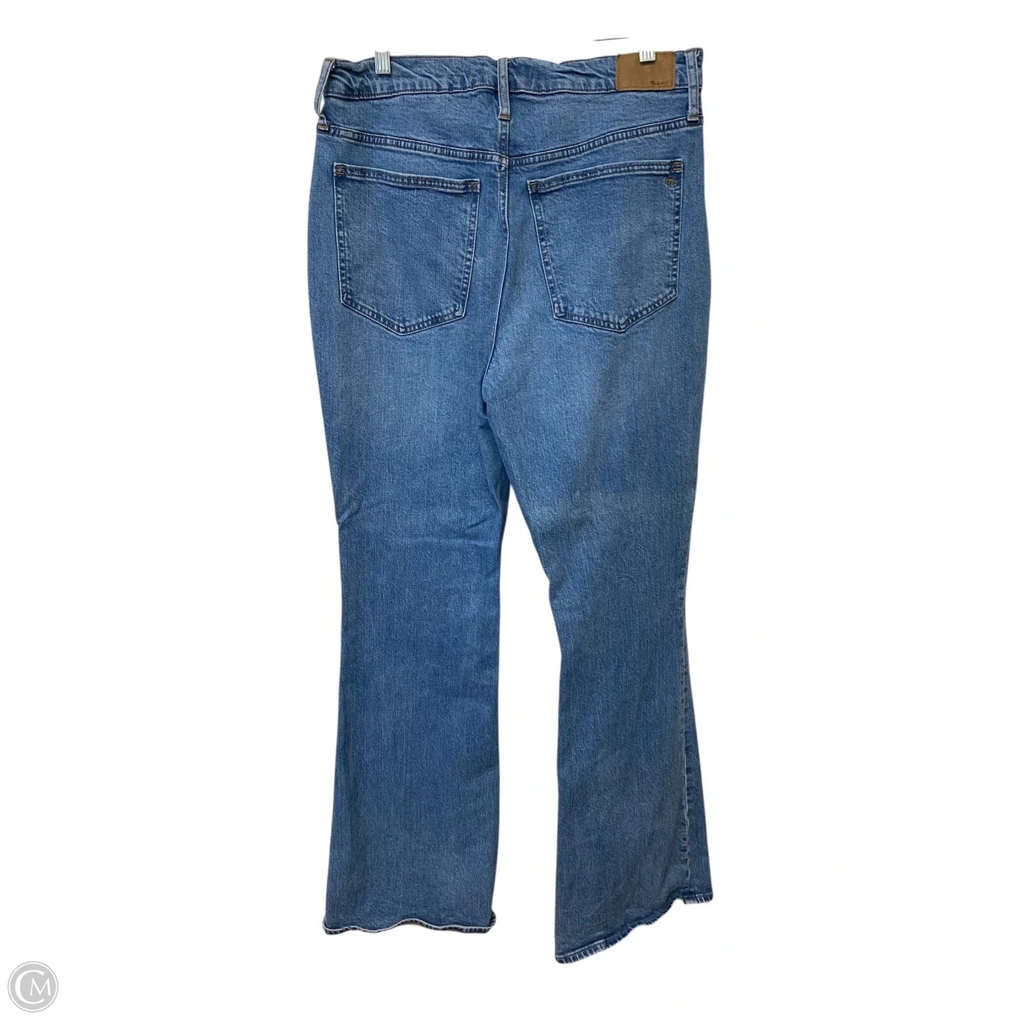 Jeans Flared By Madewell In Blue Denim, Size: M